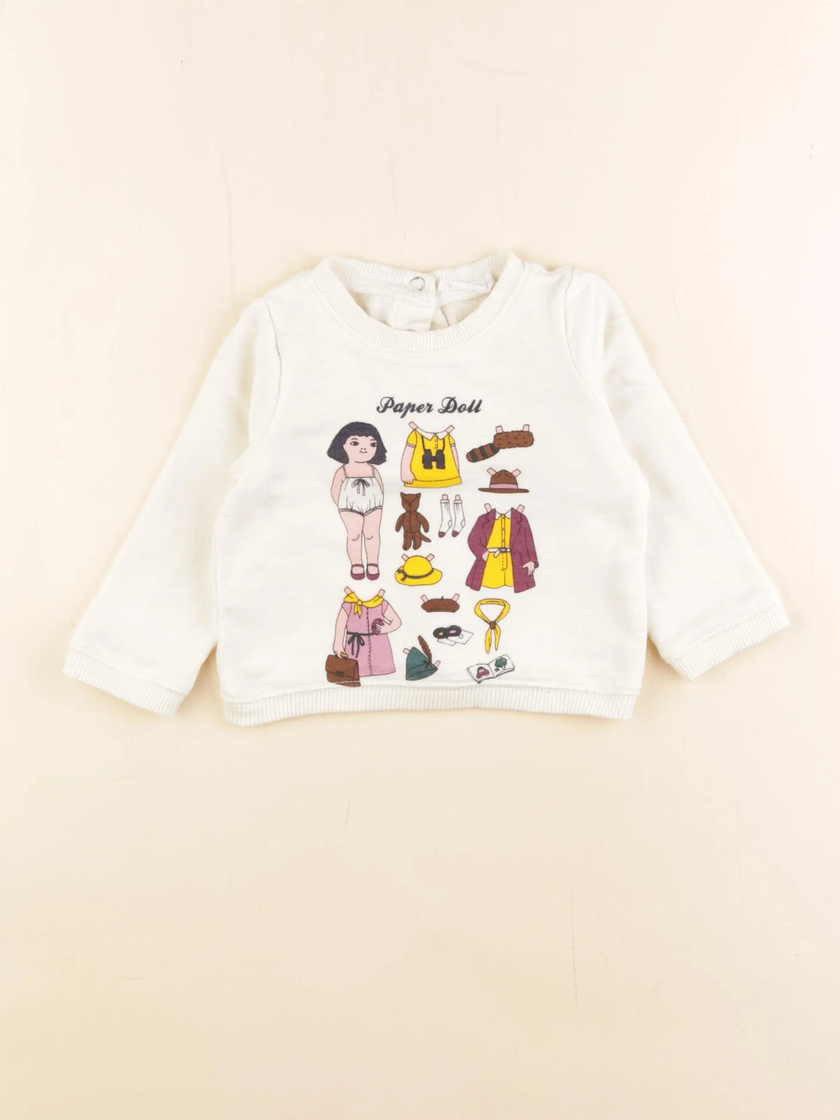 Boutchou - sweat multicolore - 9 mois