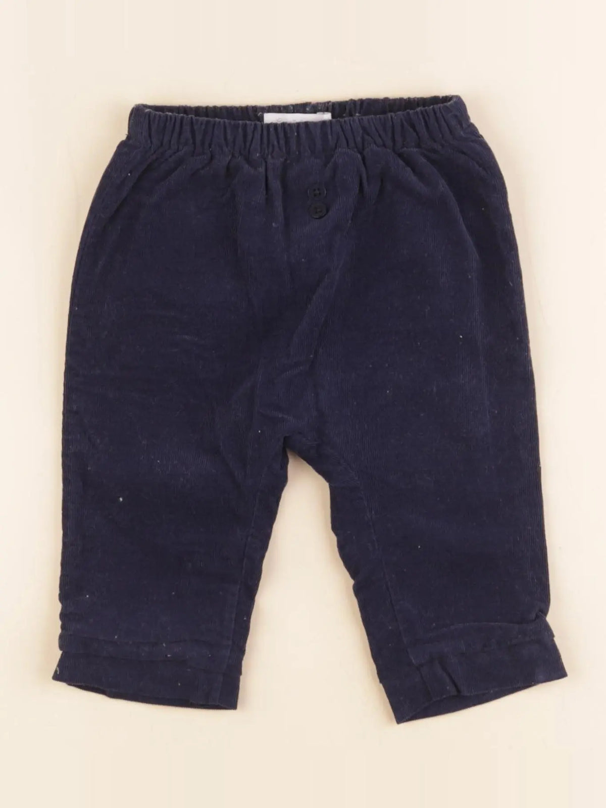 Cadet Rousselle - pantalon doublé bleu - 6 mois
