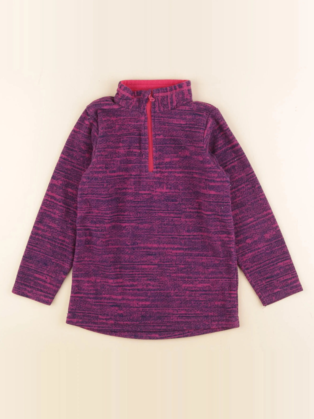 Decathlon ski - polaire rose, violet - 5 ans