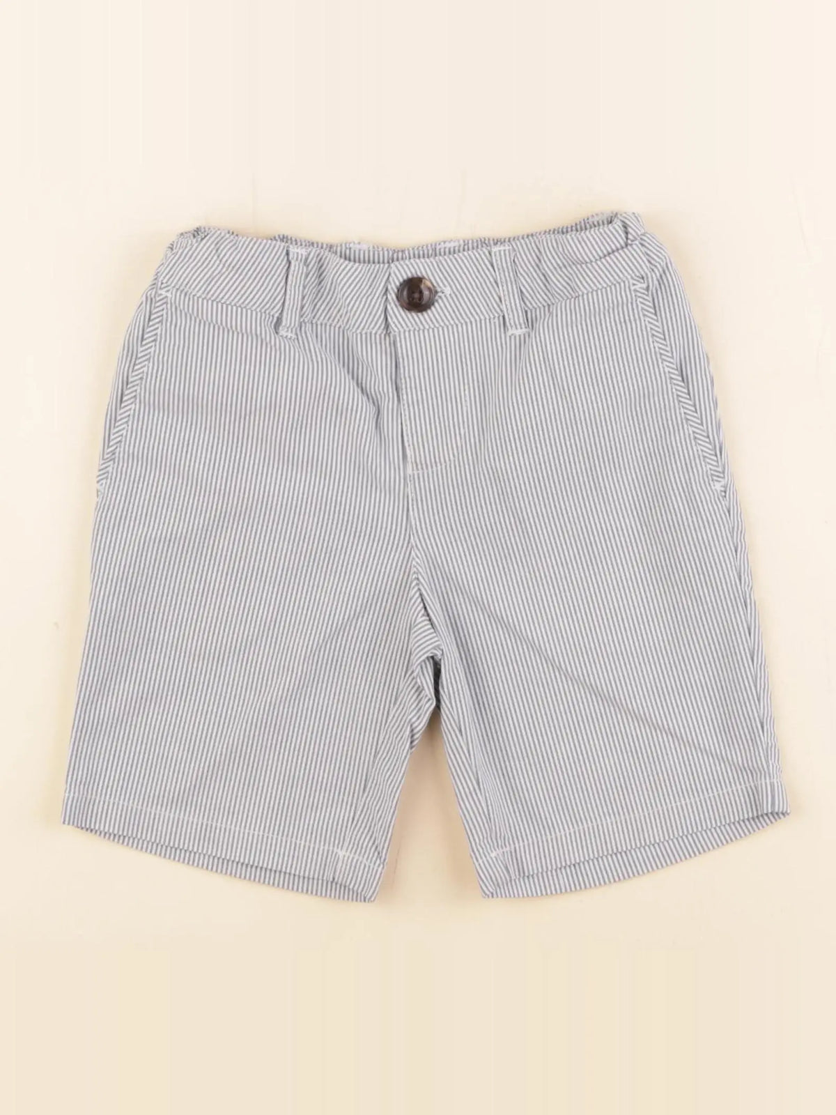 Cyrillus - short blanc, bleu - 4 ans