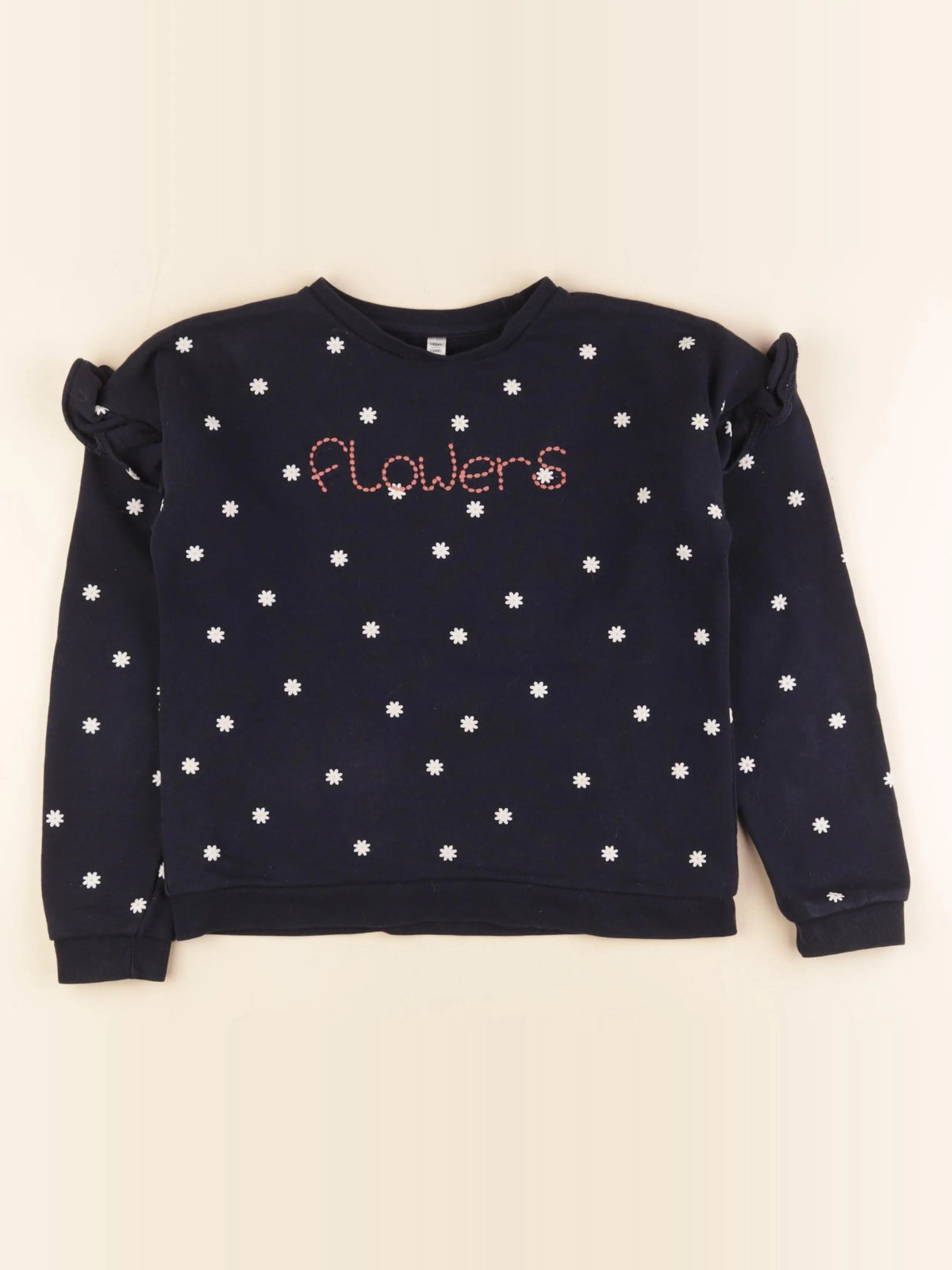 Vertbaudet - sweat bleu - 10 ans