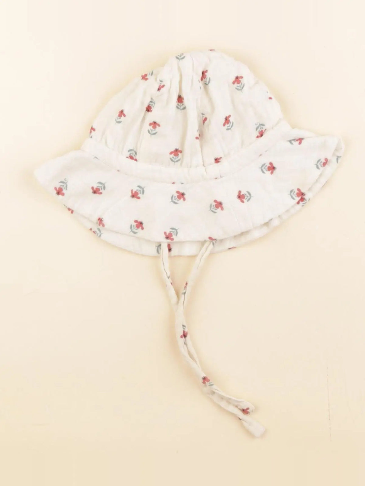 Petit Bateau - chapeau beige - 12/18 mois