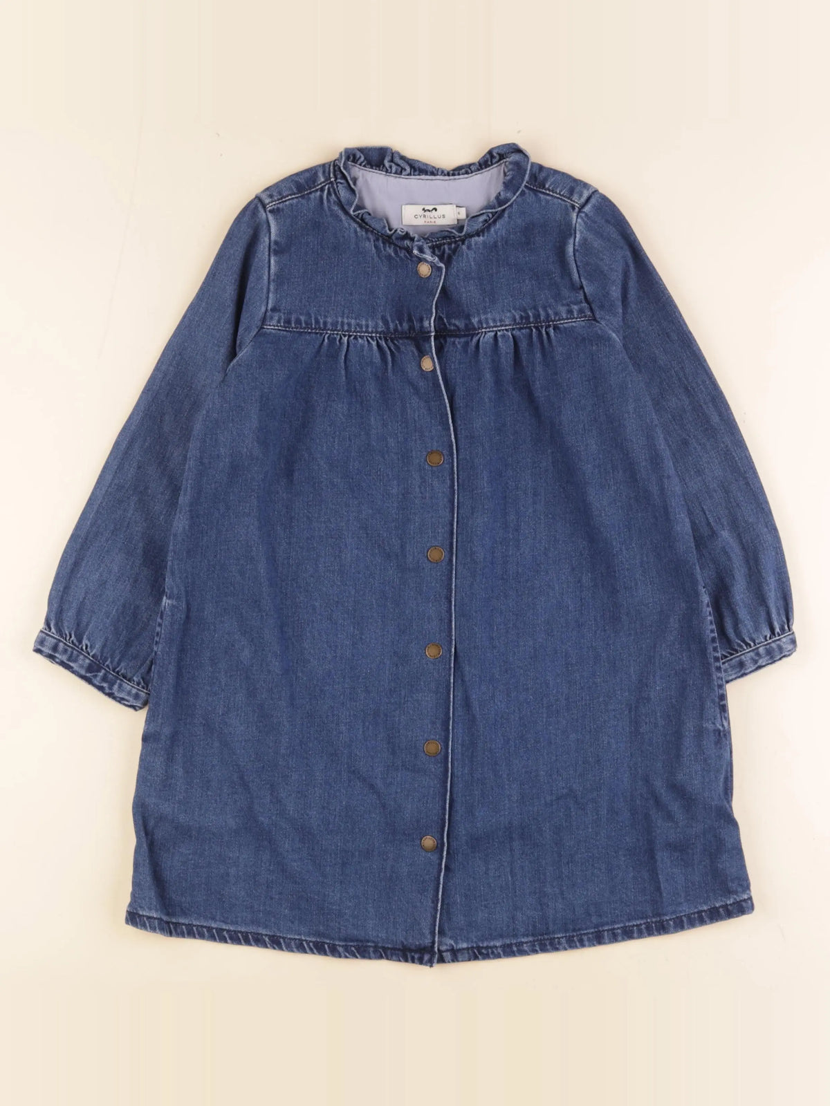 Cyrillus - robe bleu - 6 ans