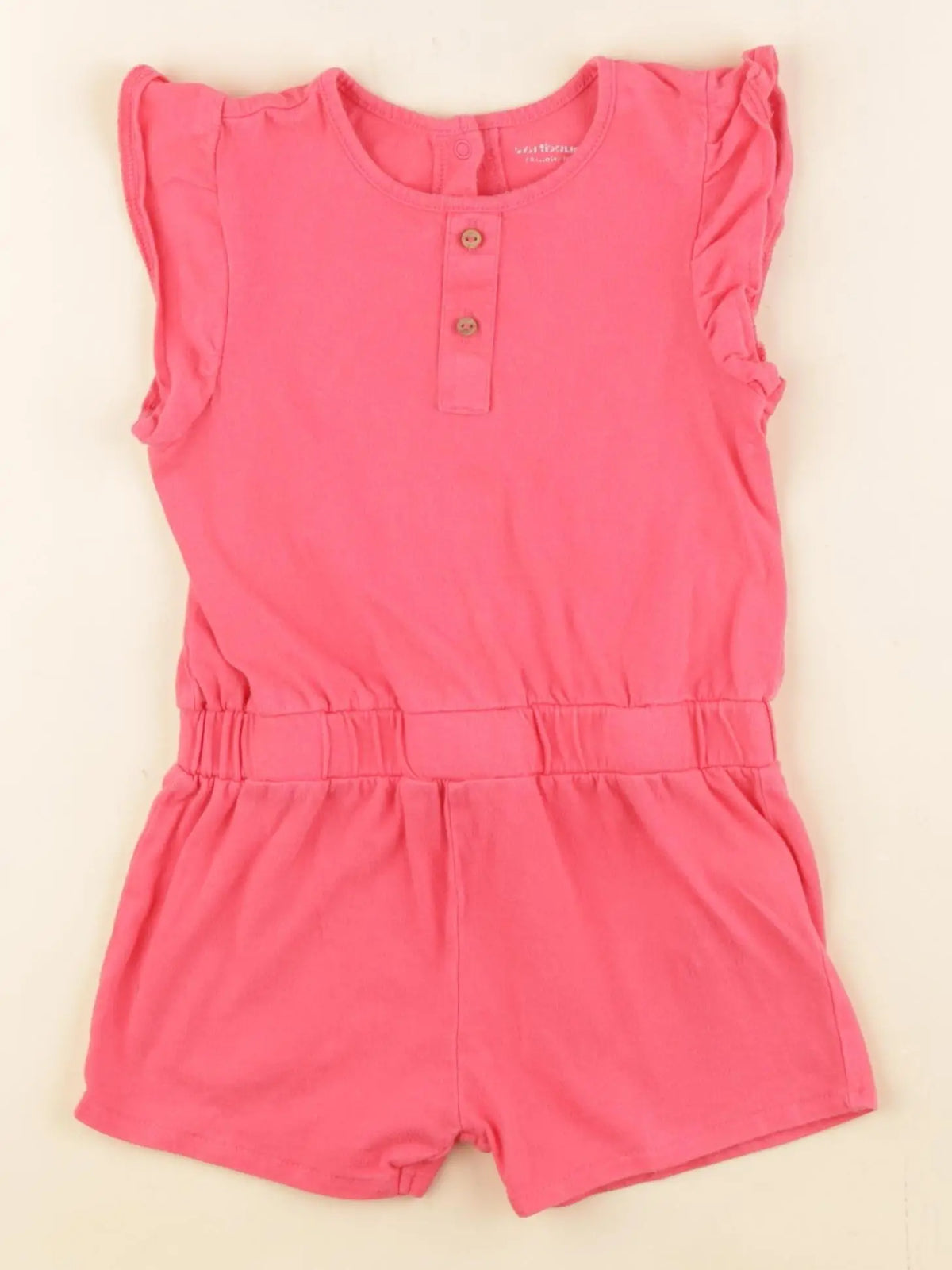 Vertbaudet - combinaison rose - 24 mois