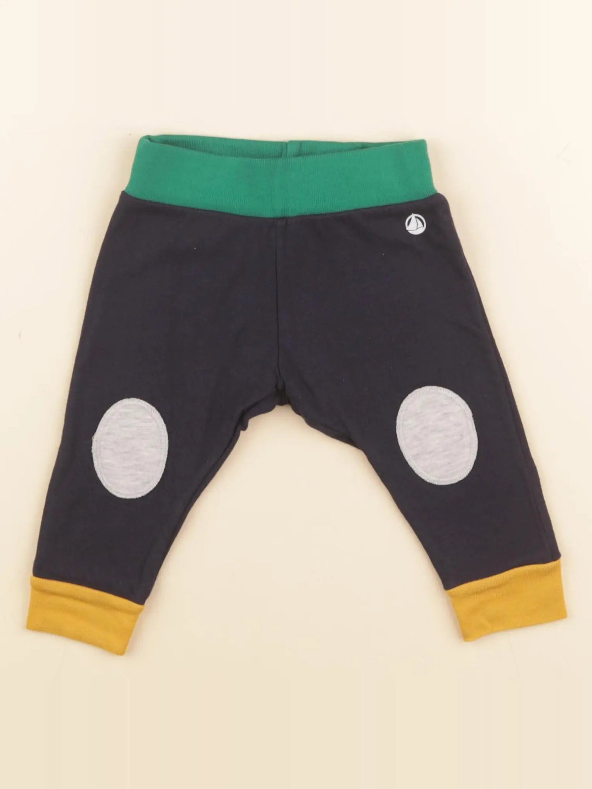 Petit Bateau - legging bleu - 6 mois