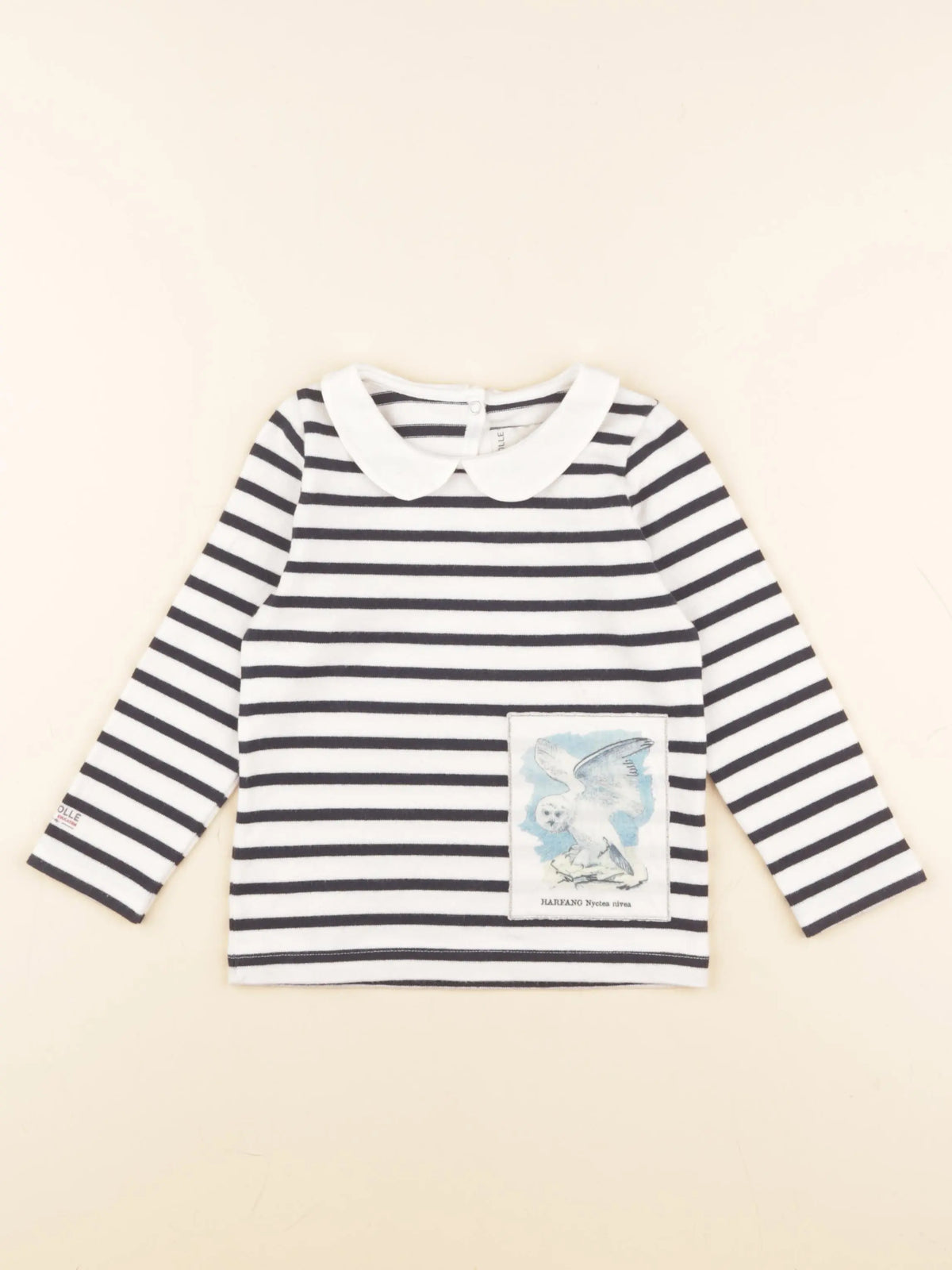 Petit Bateau - tee-shirt blanc, bleu - 3 ans