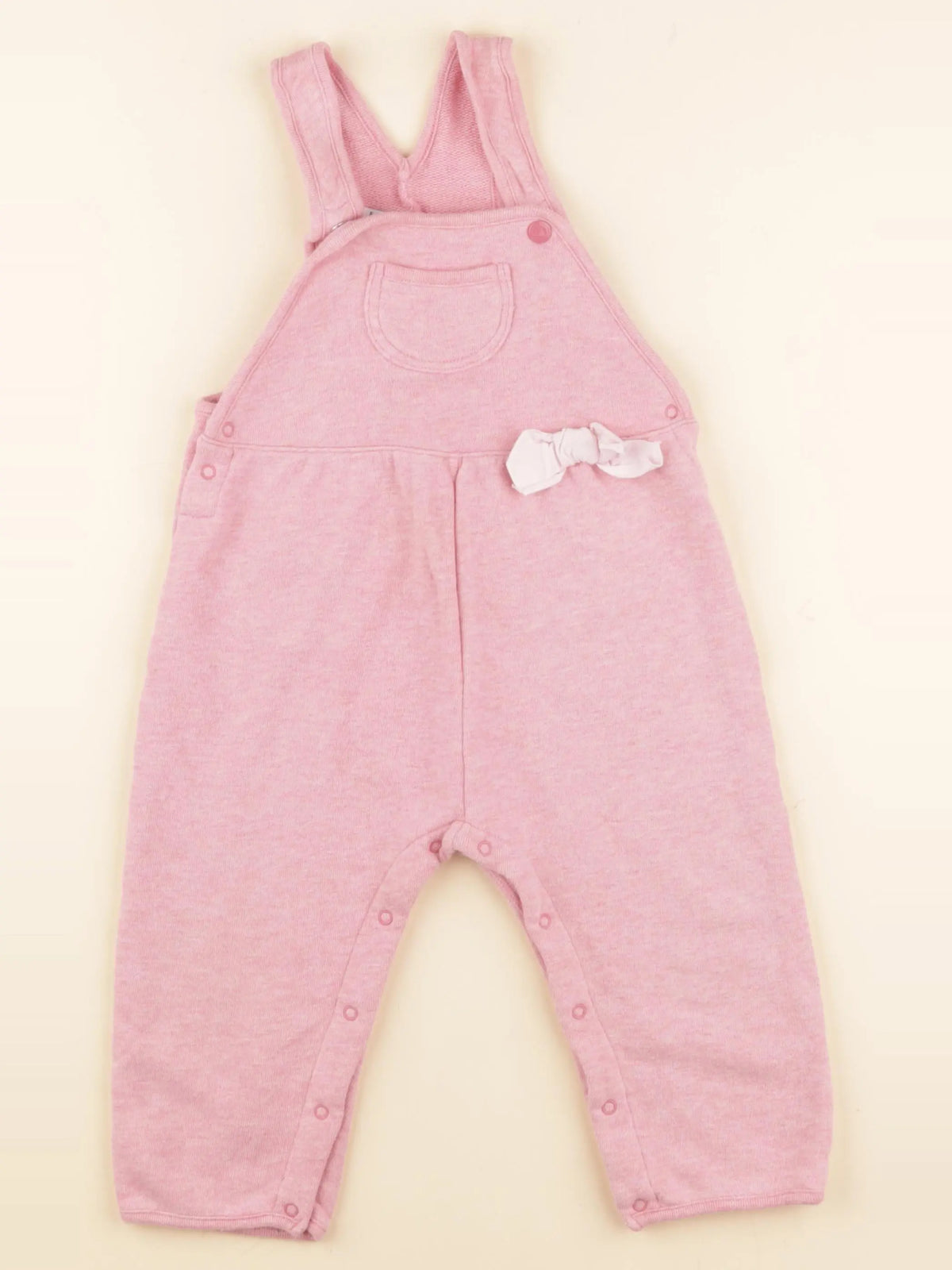 Petit Bateau - salopette rose - 18 mois