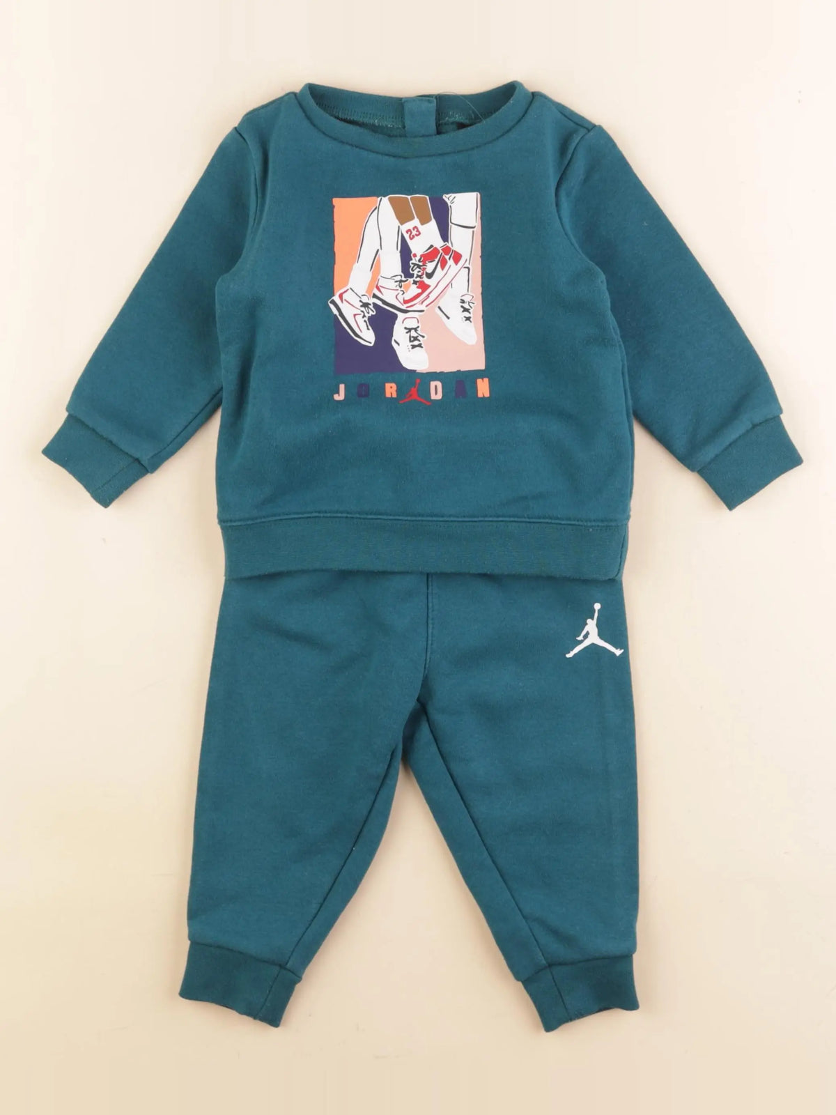Nike - ensemble vert - 12 mois