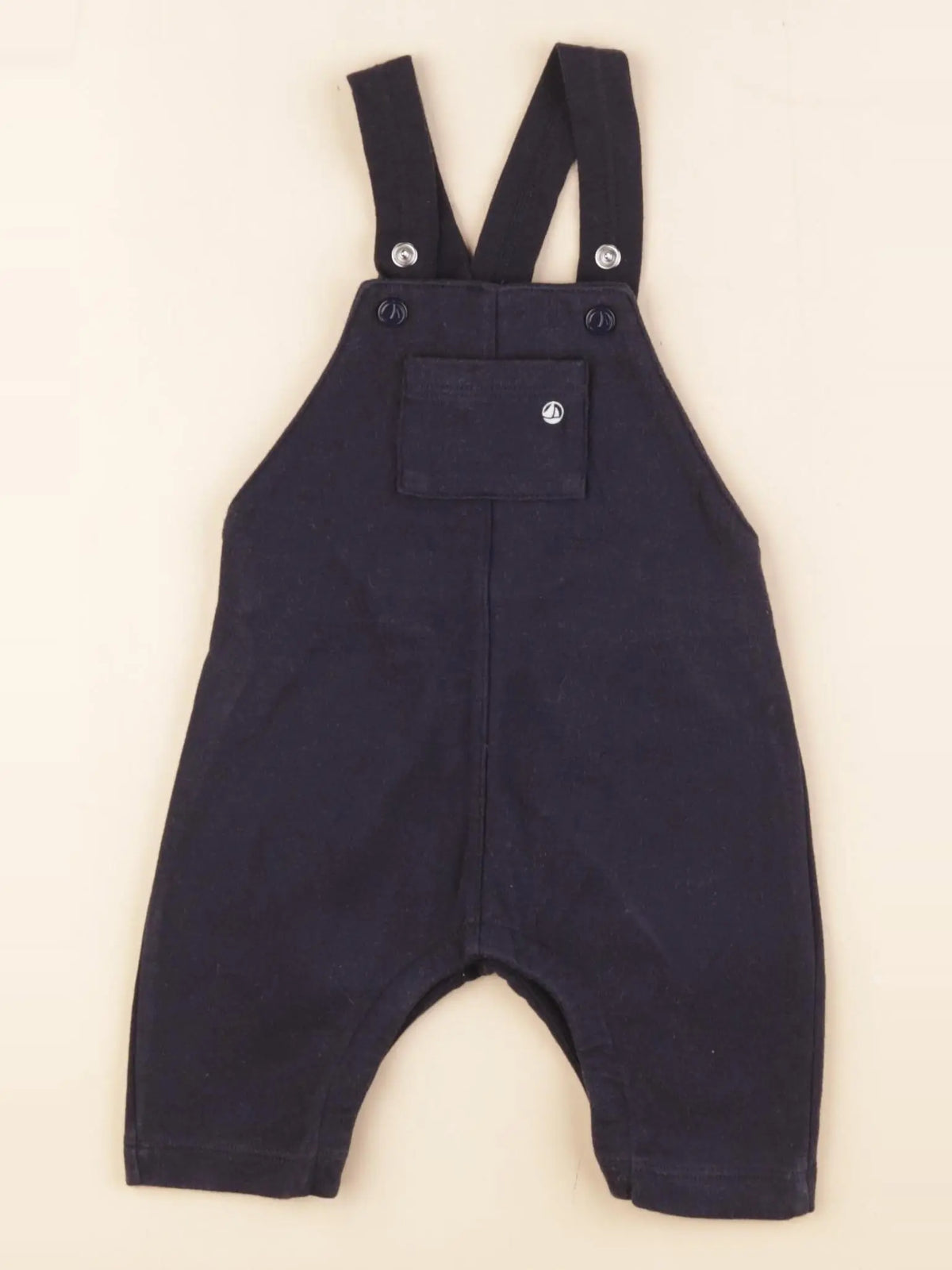 Petit Bateau - salopette bleu - 3 mois