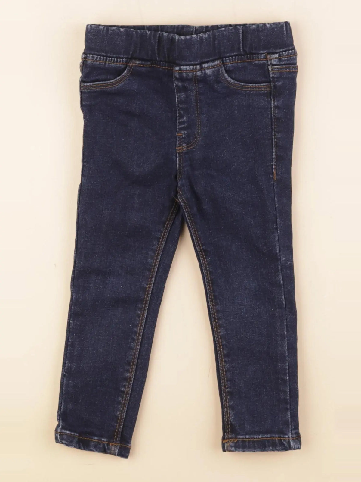 Vertbaudet - jegging bleu - 2 ans