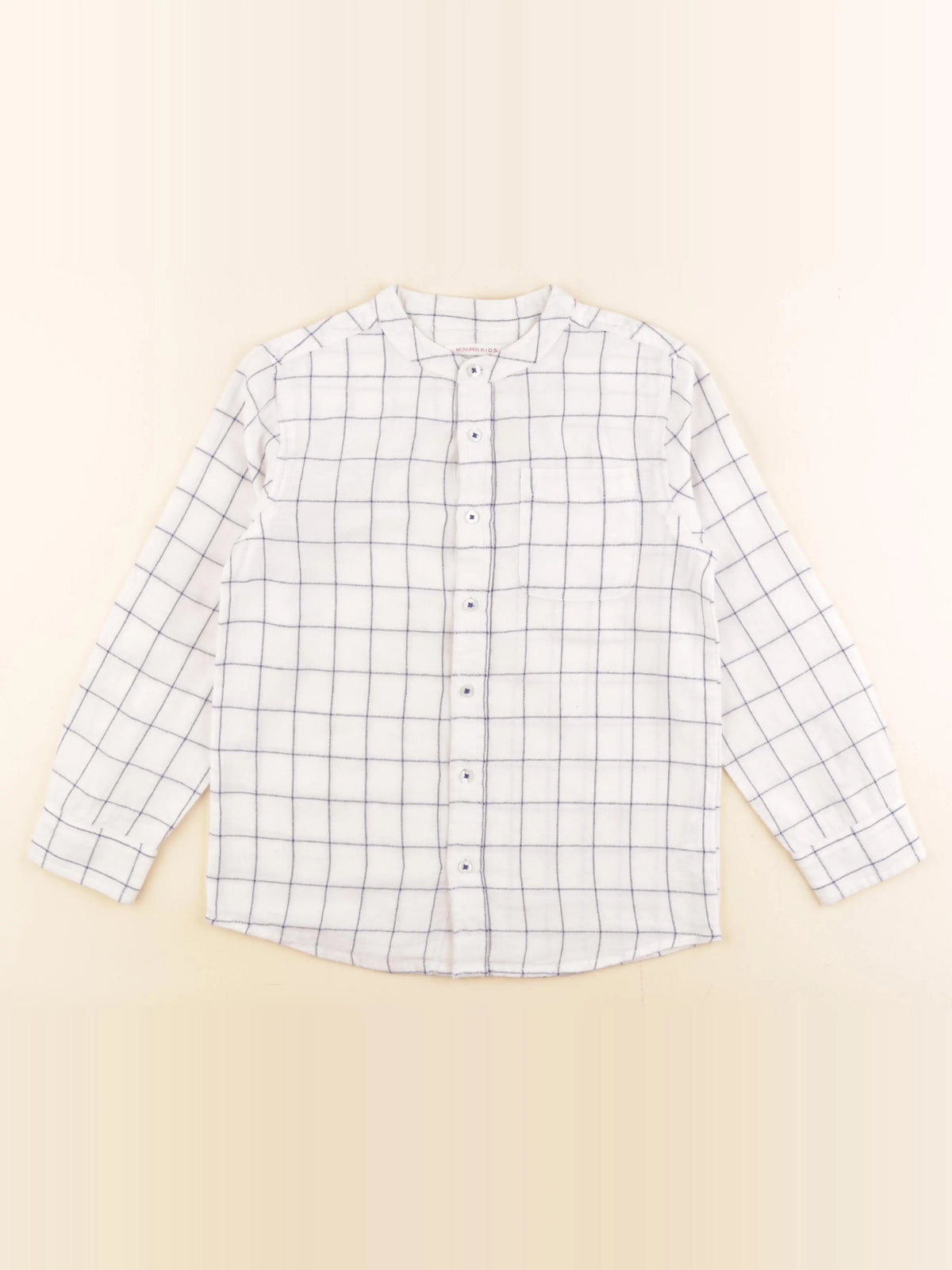 Monoprix - chemise bleu - 6 ans
