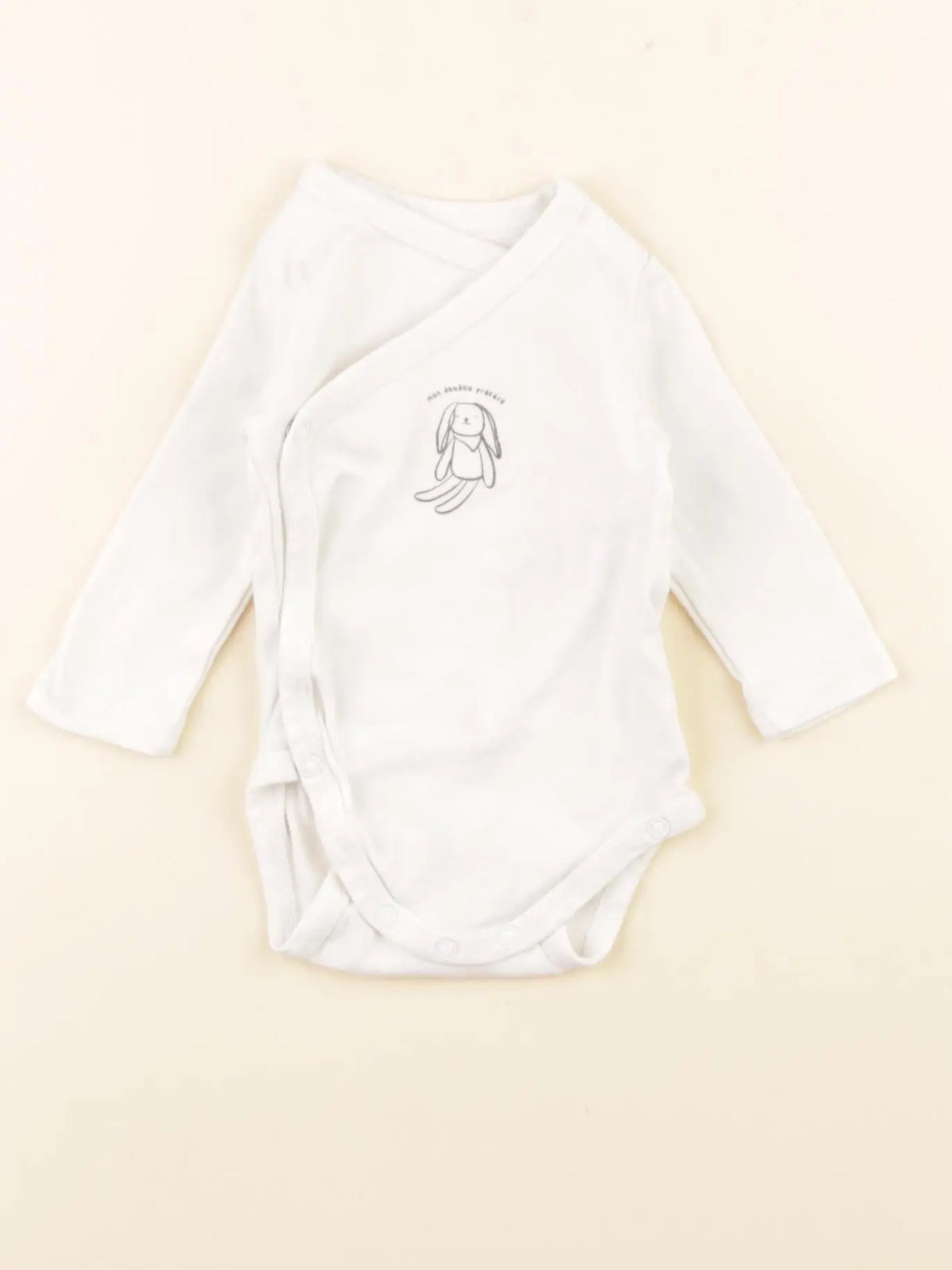 Boutchou - body blanc - 1 mois