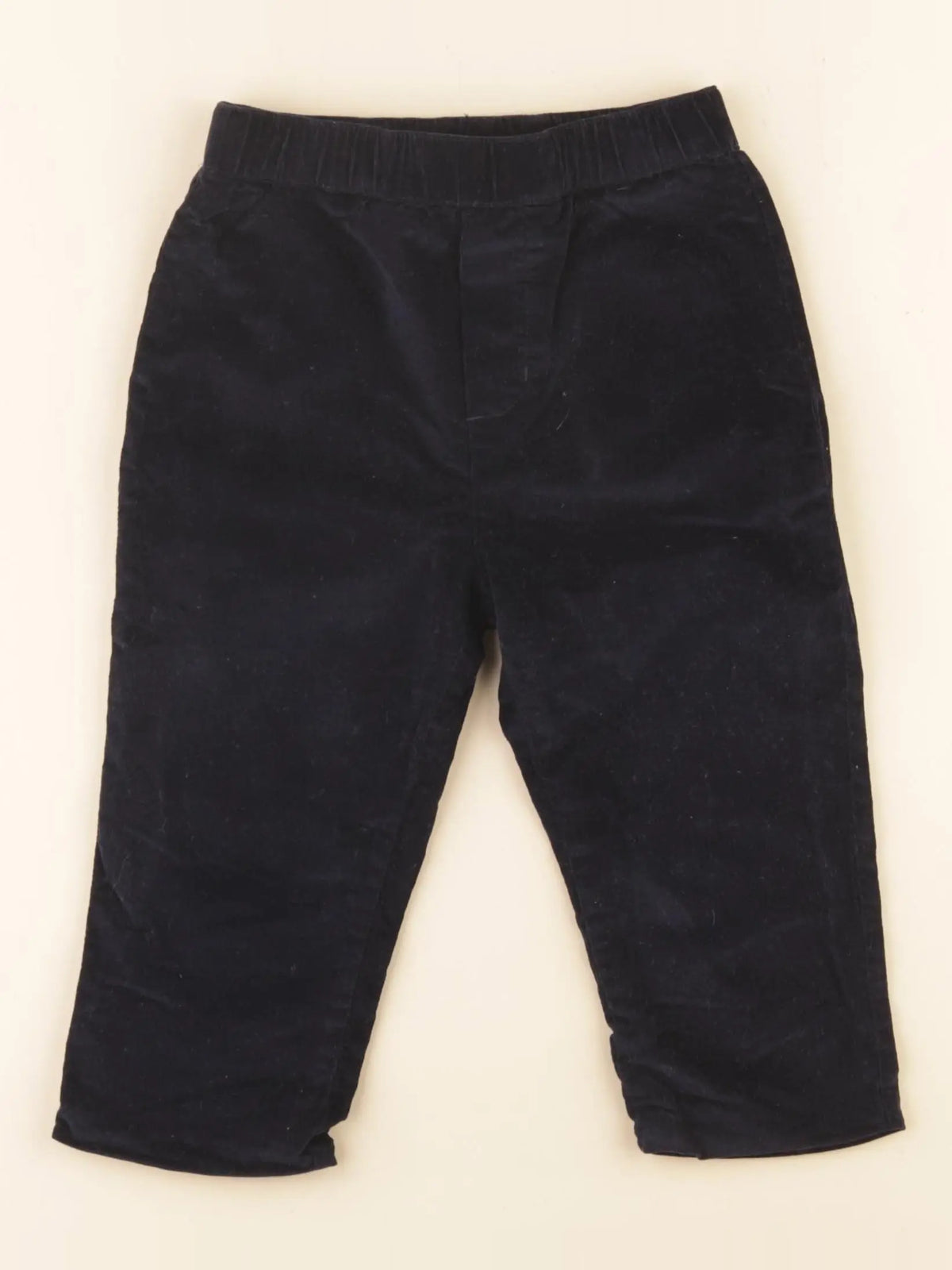 Jacadi - pantalon doublé bleu - 24 mois