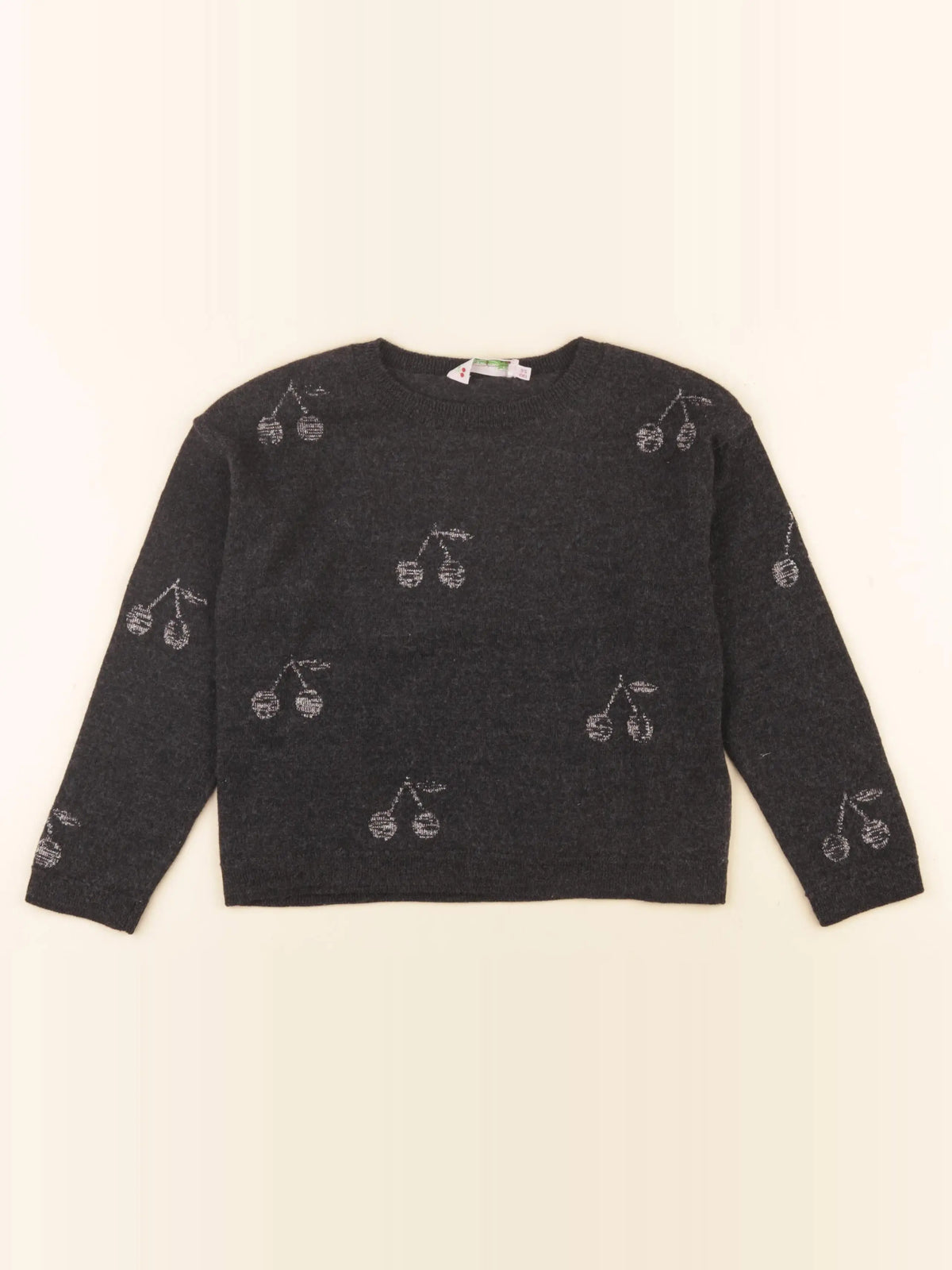 Bonpoint - pull gris - 8 ans