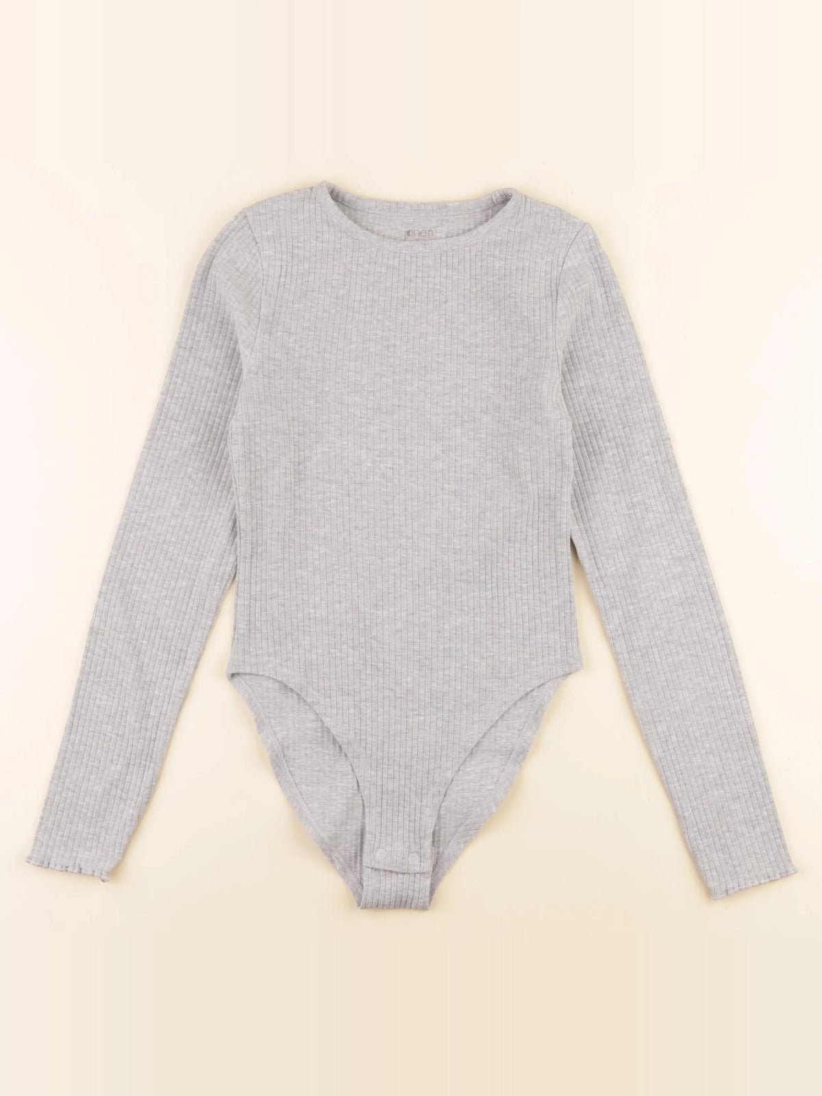 Vertbaudet - body gris - 10 ans