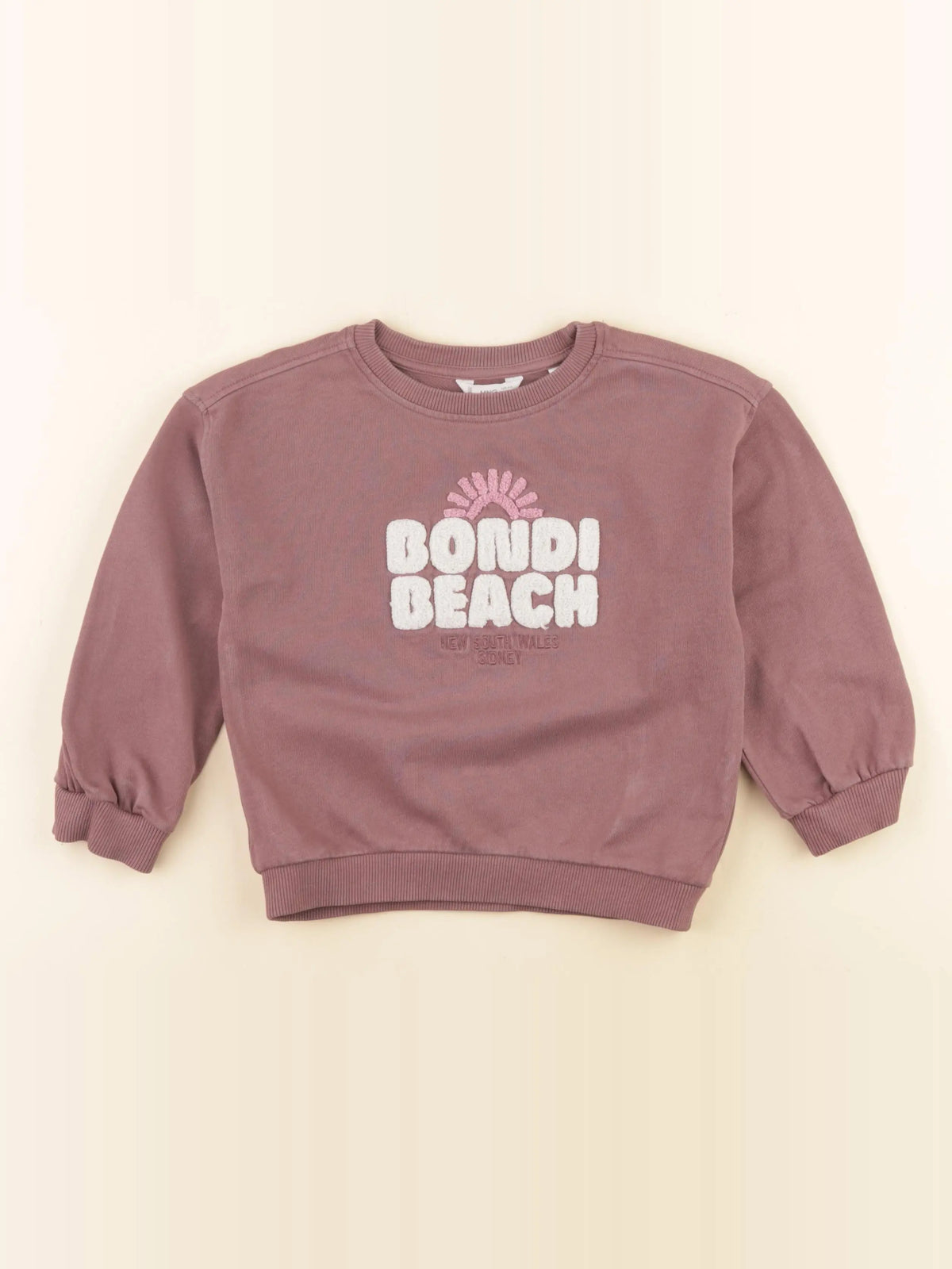 Mango - sweat violet - 2/3 ans