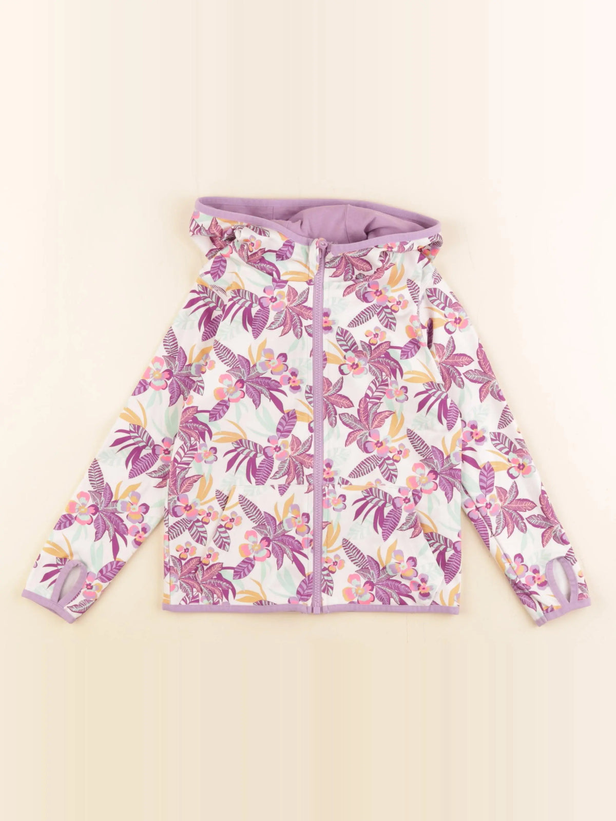 Vertbaudet - sweat beige - 3 ans