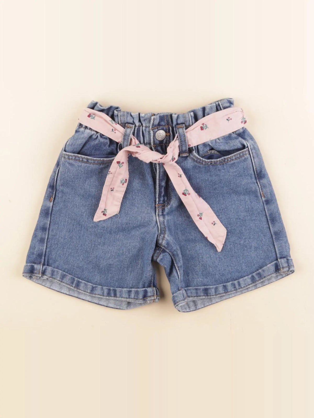 Vertbaudet - short bleu - 3 ans