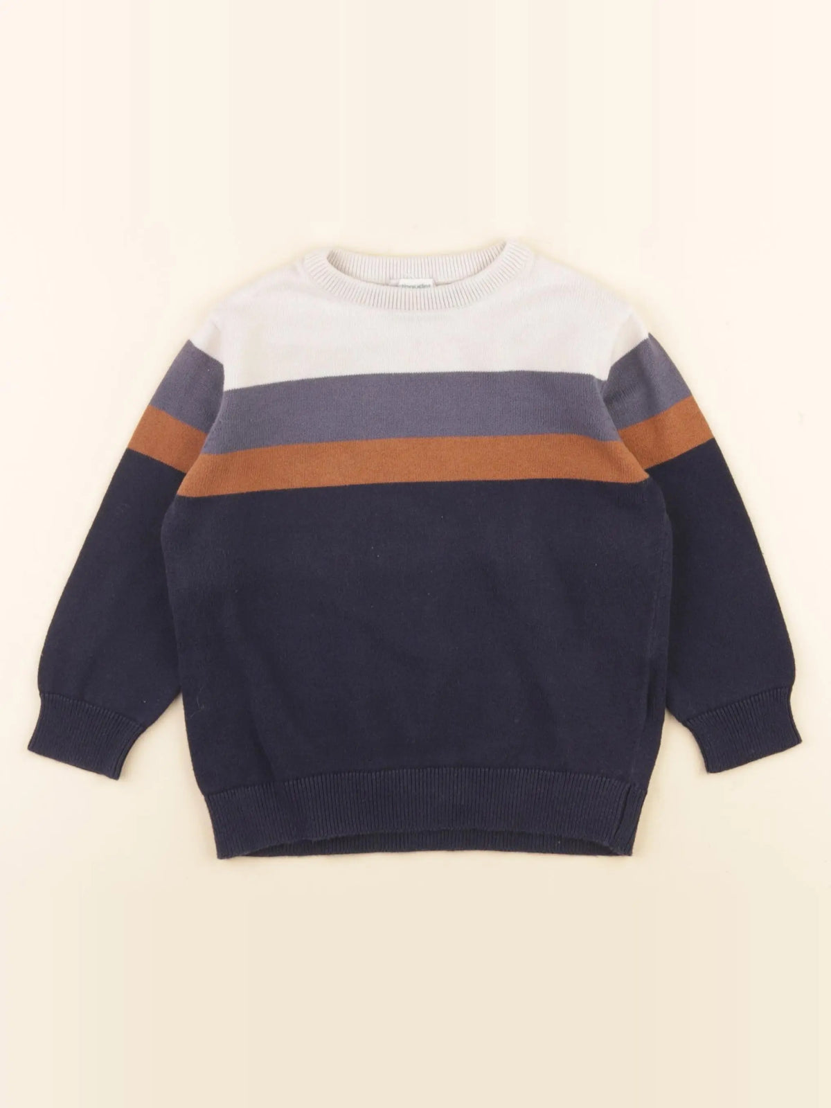 Vertbaudet - pull bleu - 3 ans