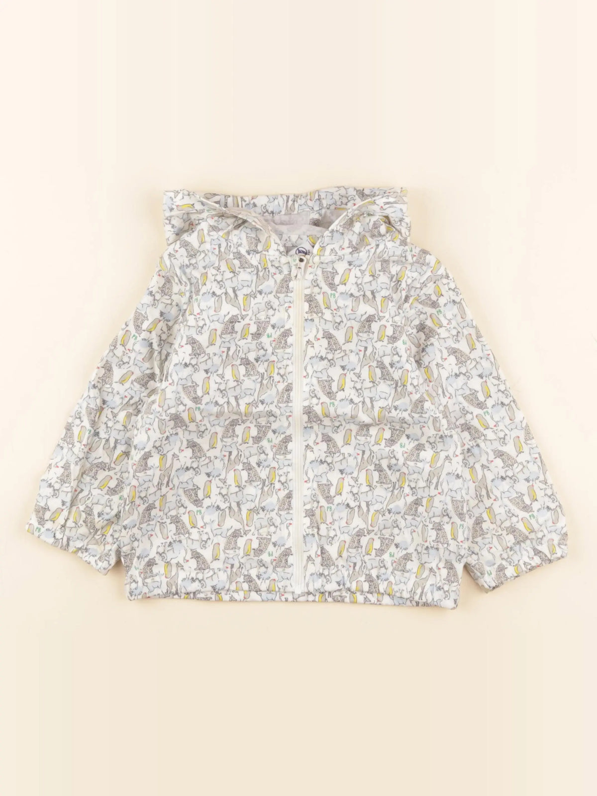 Petit Bateau - coupe-vent multicolore - 18 mois