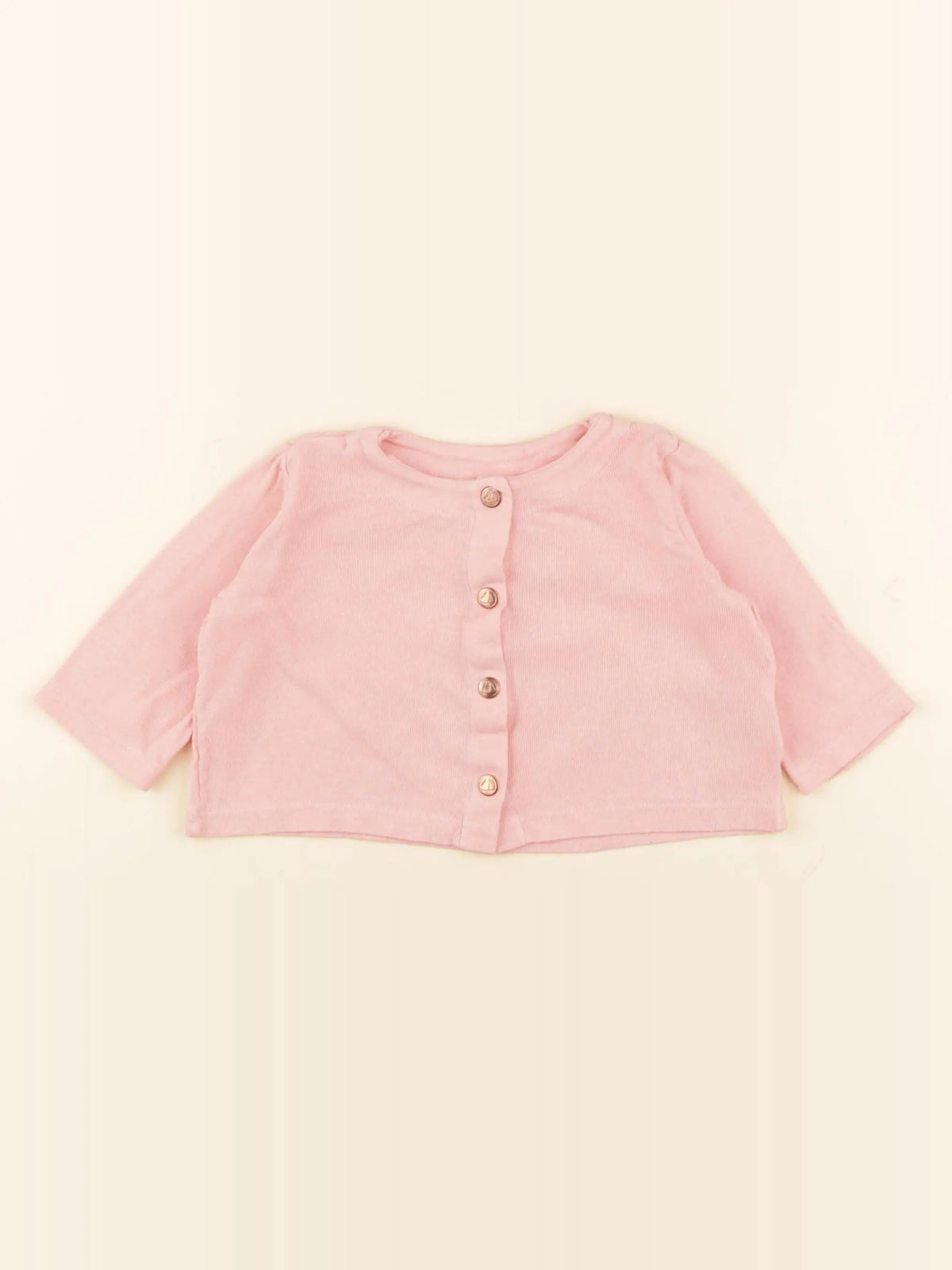 Petit Bateau - tee-shirt rose - 3 mois
