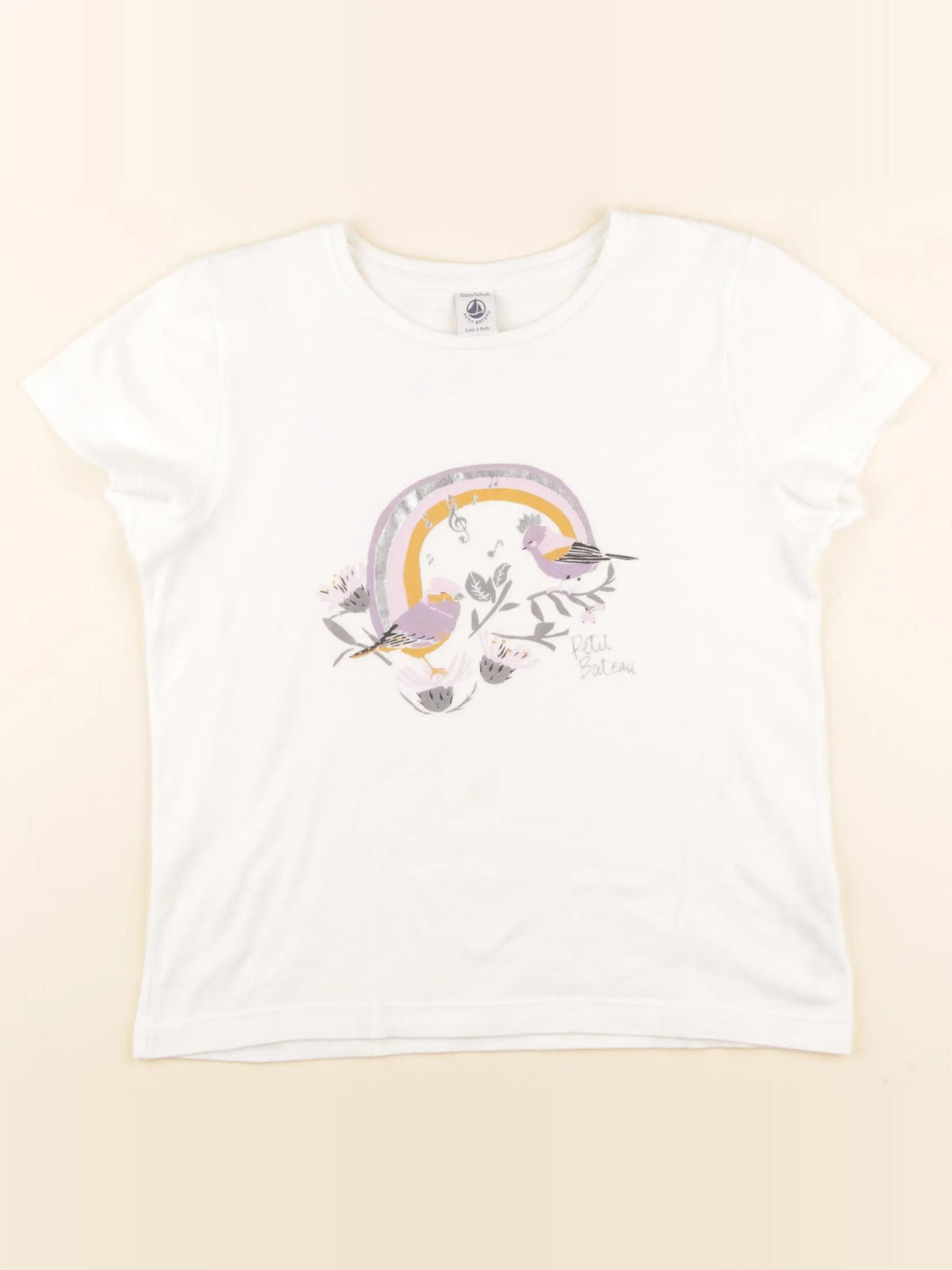 Petit Bateau - tee-shirt multicolore - 10 ans