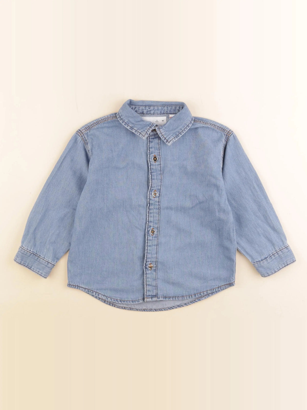 Zara - chemise bleu - 3 ans