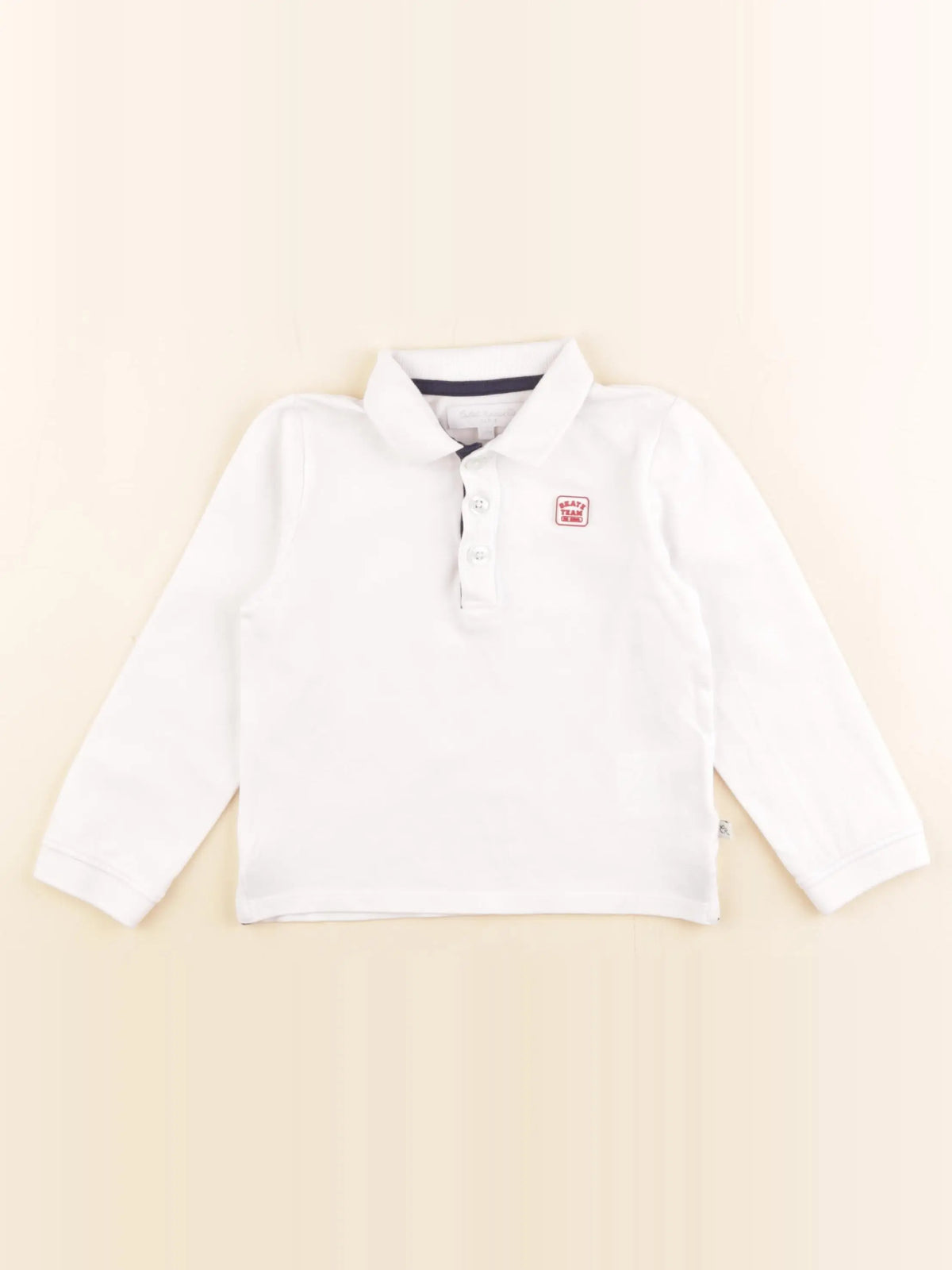 Cadet Rousselle - polo blanc - 24 mois
