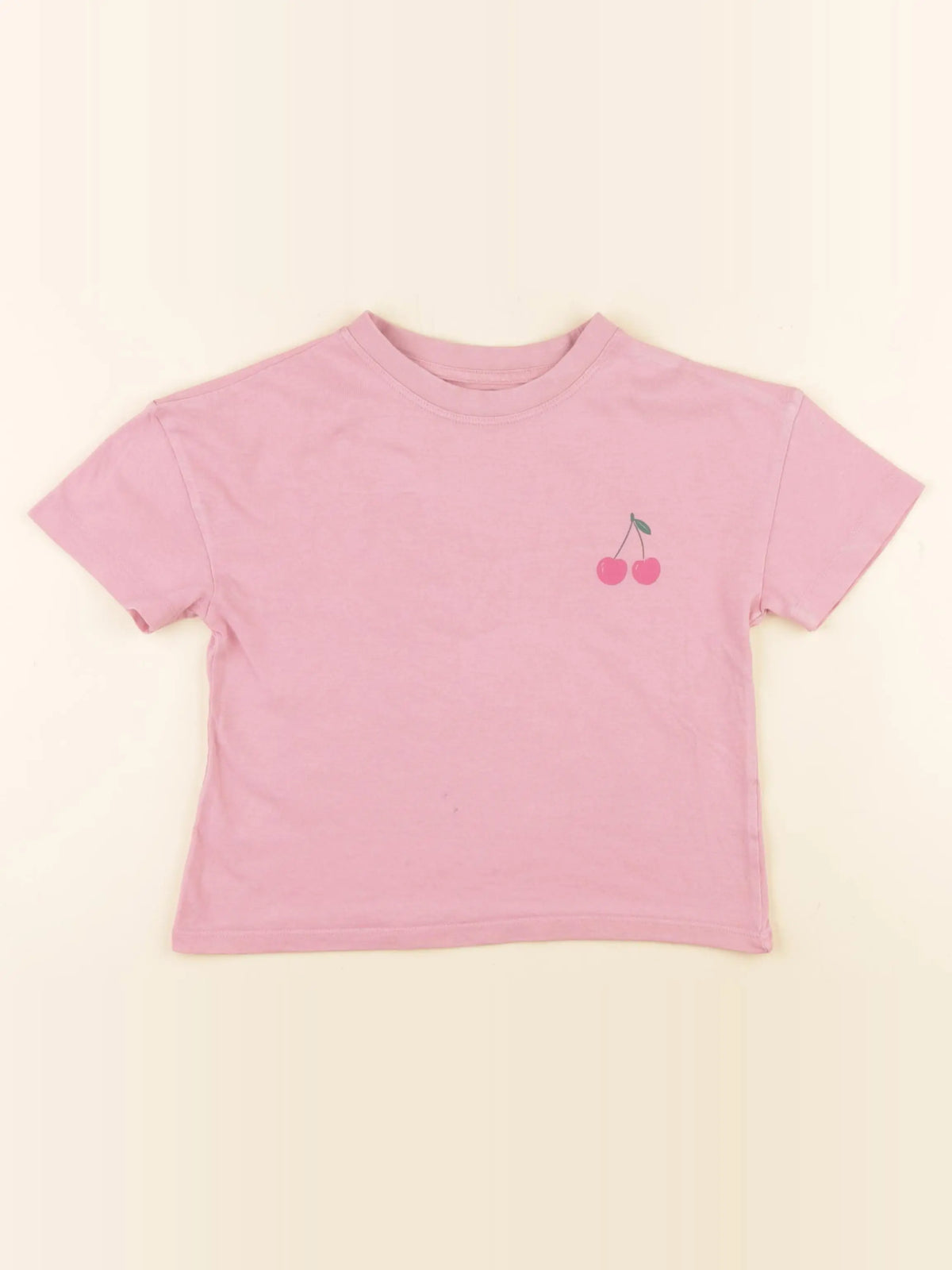 Vertbaudet - tee-shirt rose - 5 ans