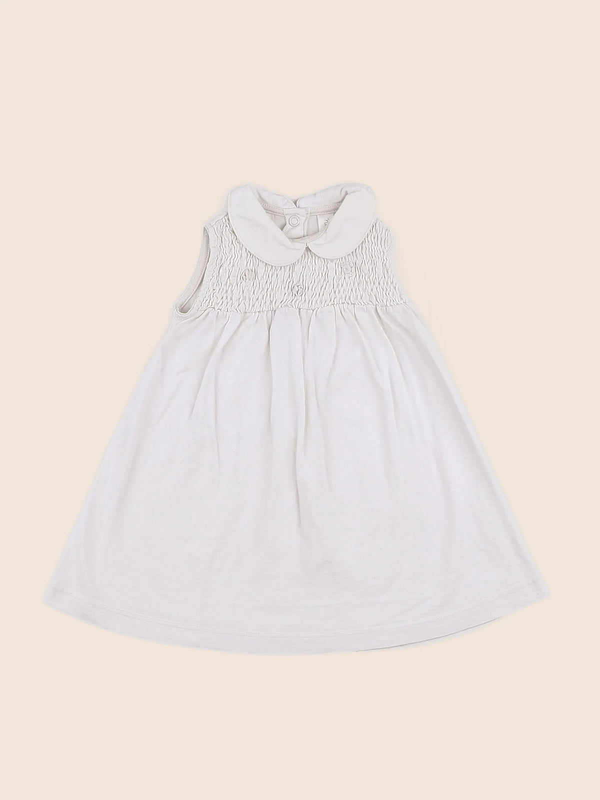 Naturapura - robe beige - 12/18 mois