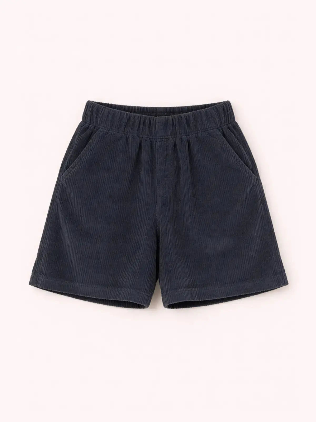 Le Bermuda velours Ardoise