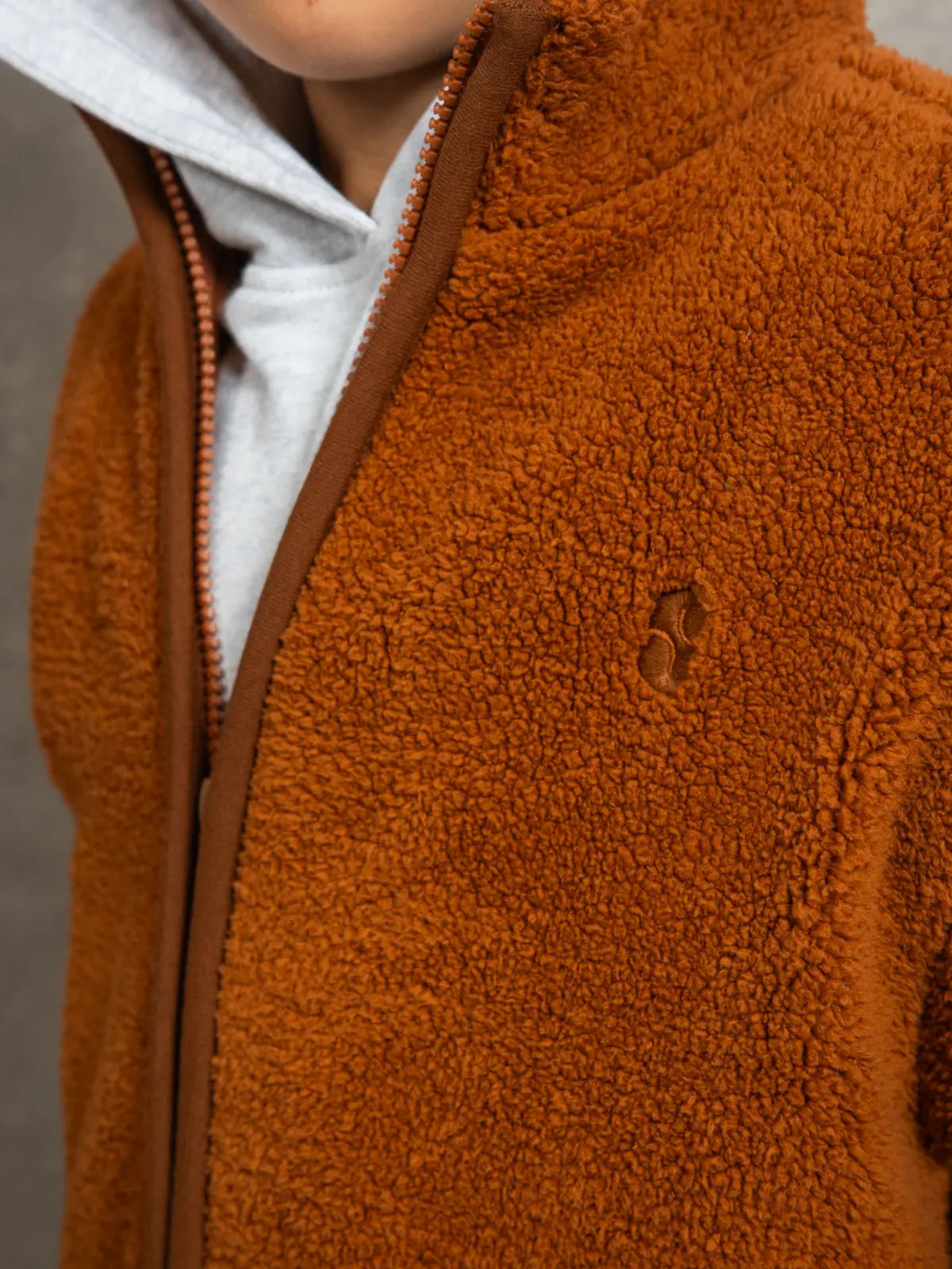 La veste doudou Caramel