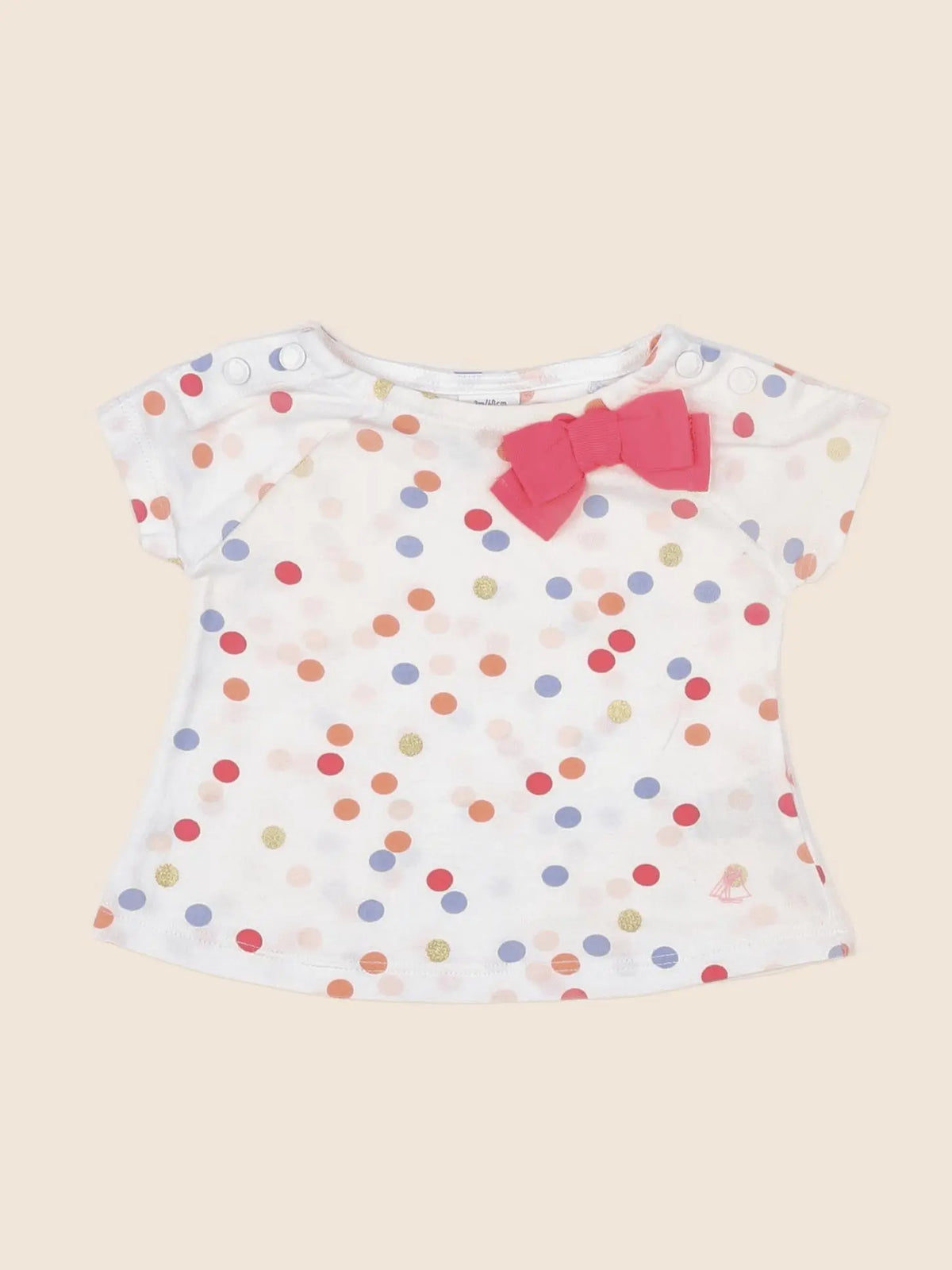 Petit Bateau - tee-shirt multicolore - 3 mois