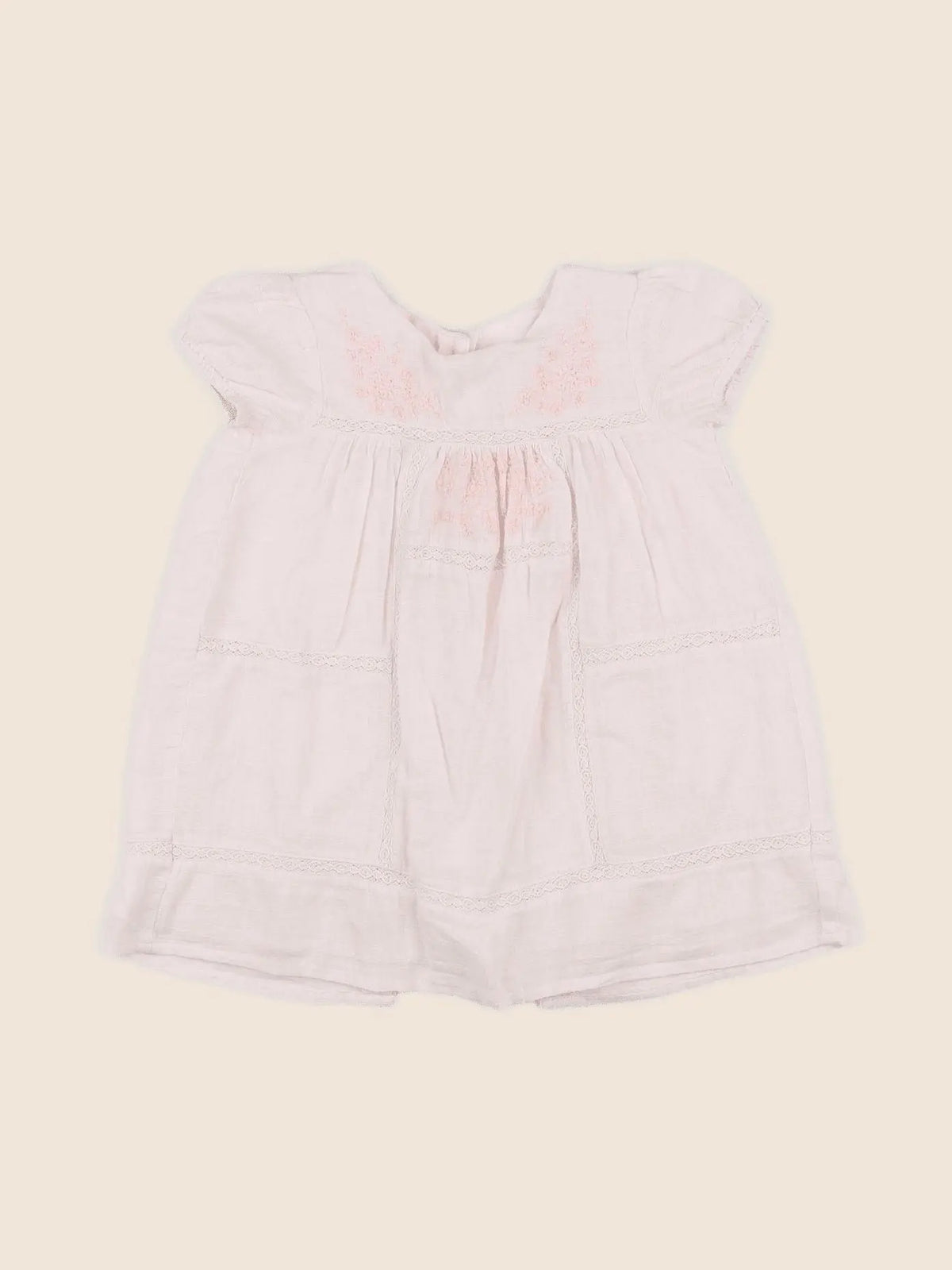 Zara - robe rose - 9/12 mois