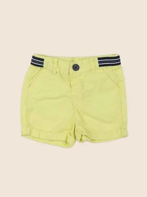 Tape à l'oeil - short jaune - 9 mois