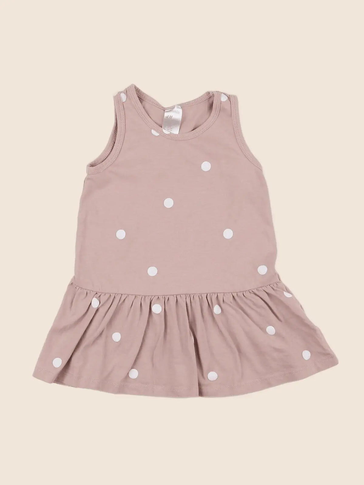 H&M - robe rose - 9/12 mois