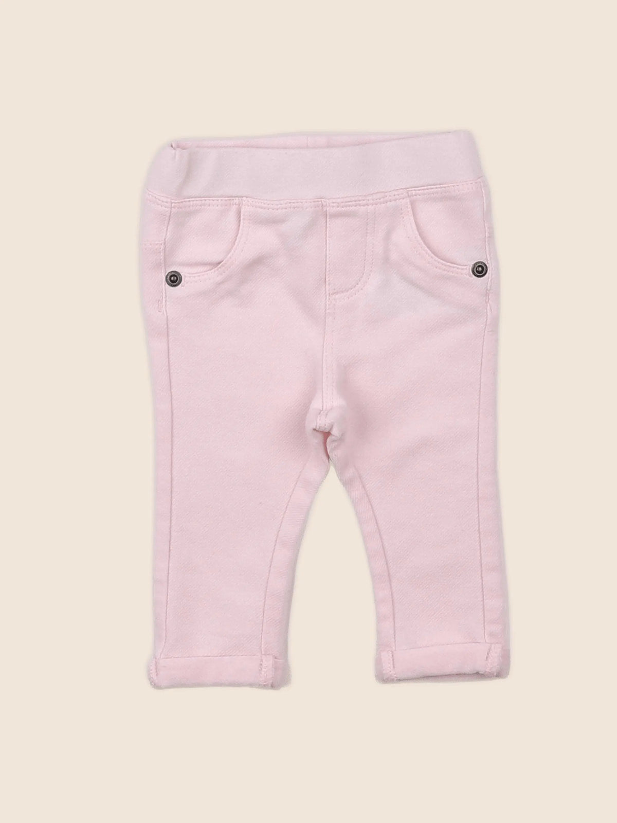Vertbaudet - jegging rose - 3 mois
