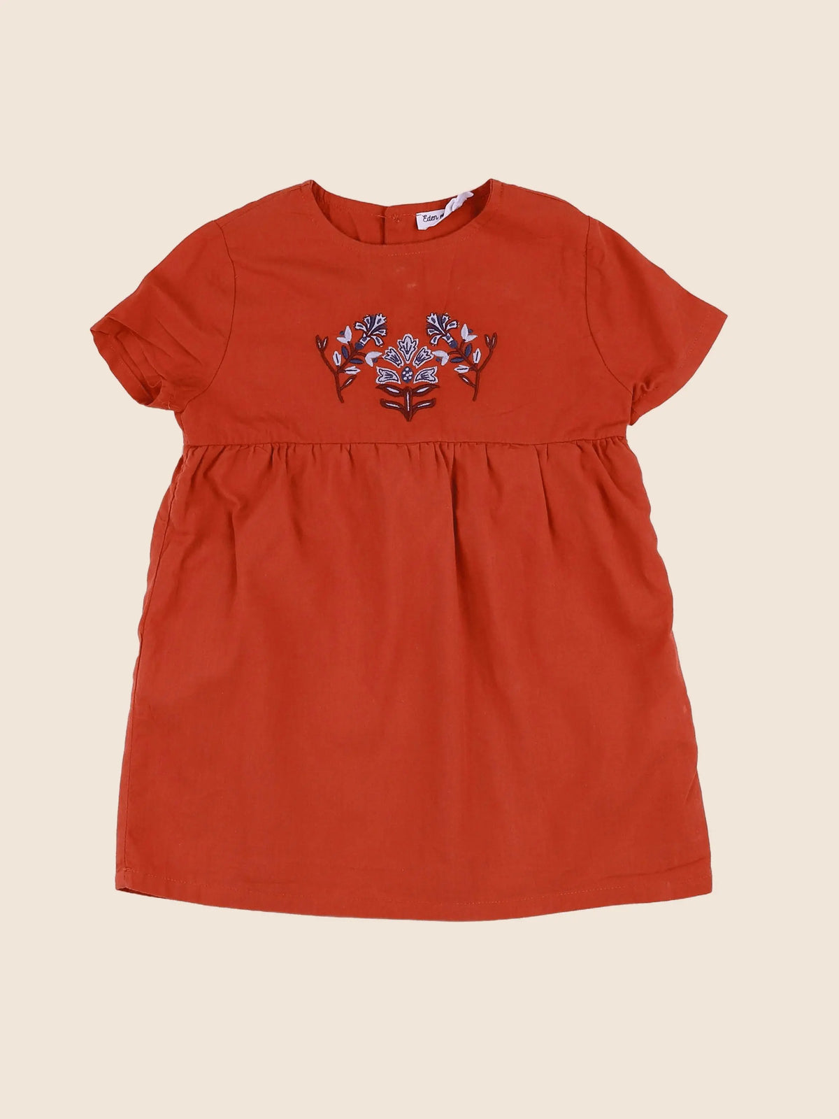 Eden & Victor - robe marron - 18 mois