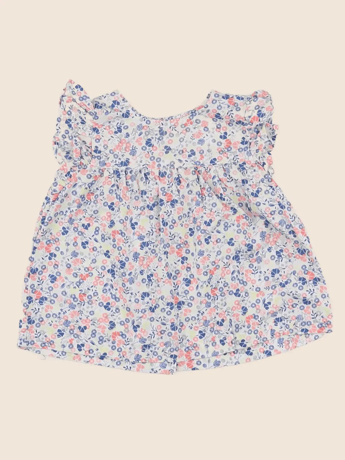 Vertbaudet - blouse multicolore - 3 mois