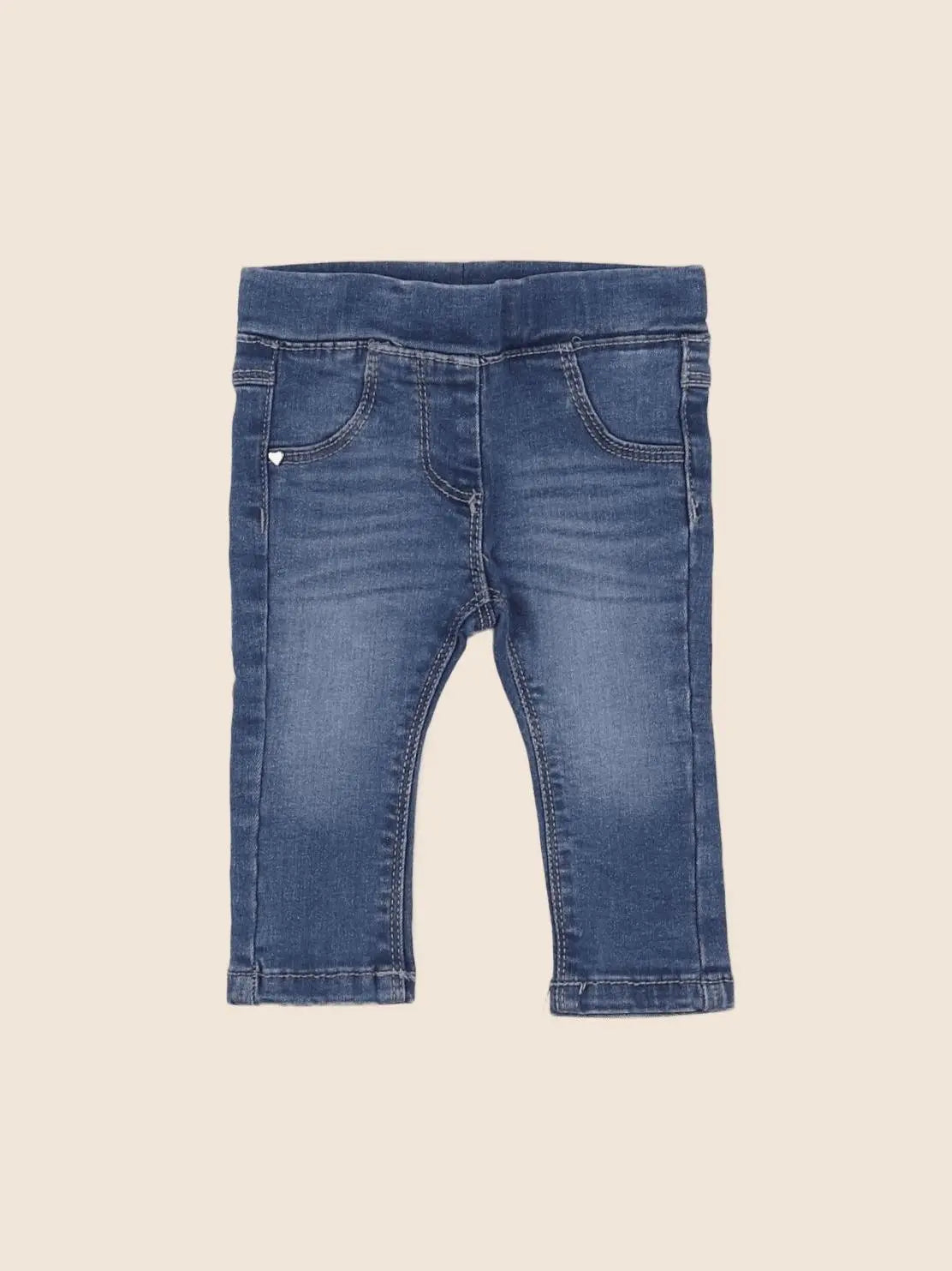 Tape à l'oeil - jegging bleu - 6 mois