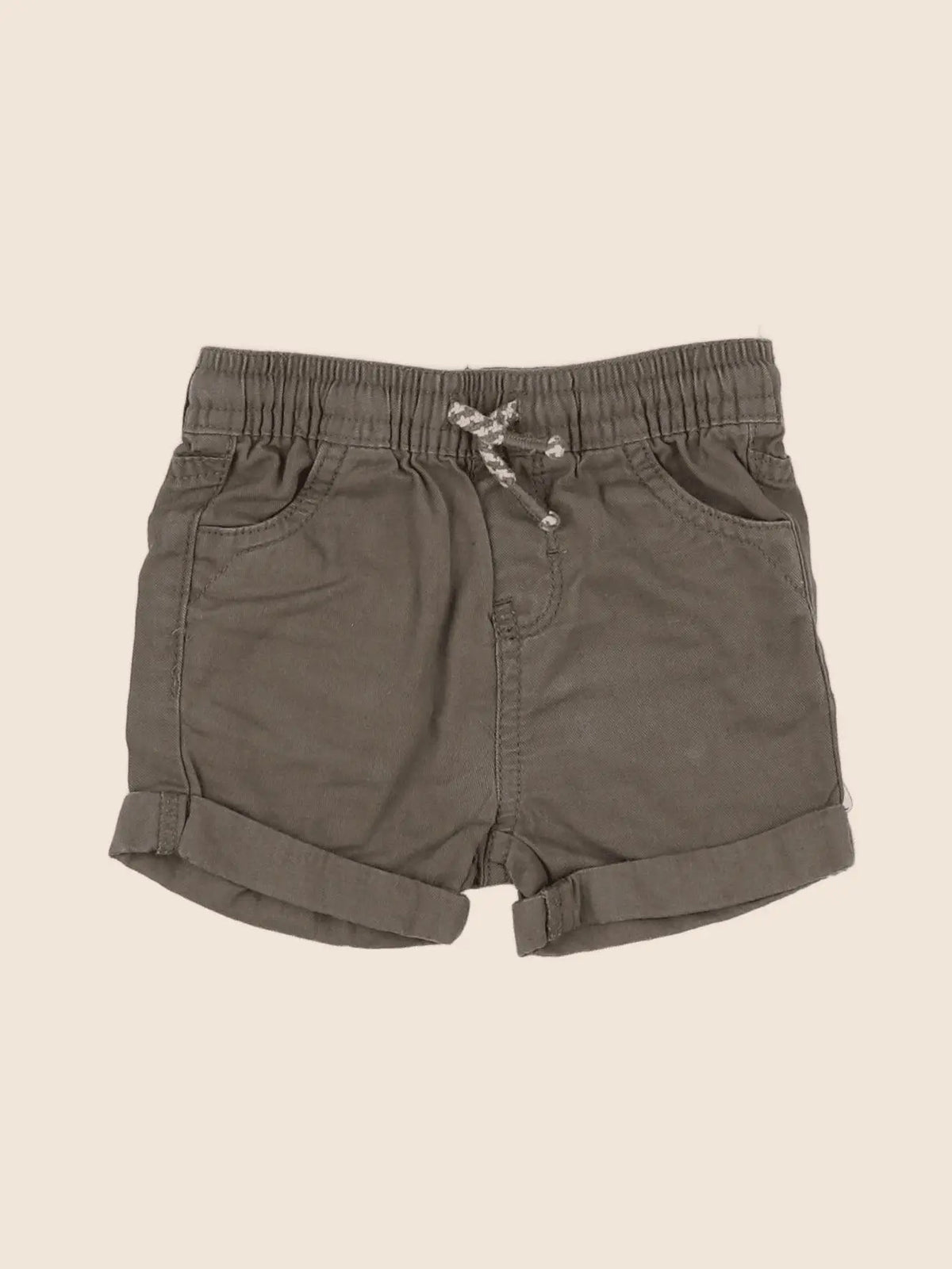 Vertbaudet - short vert - 6 mois