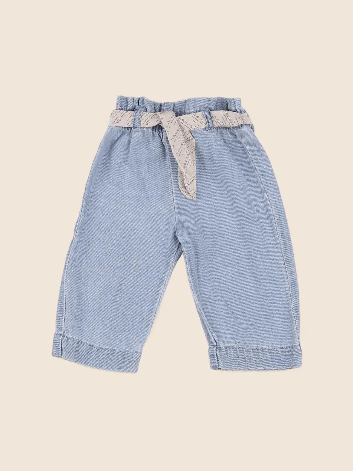 Vertbaudet - jean bleu - 6 mois