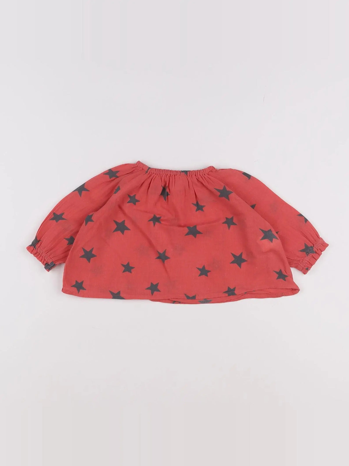 Tape à l'oeil - blouse rouge - 3 mois