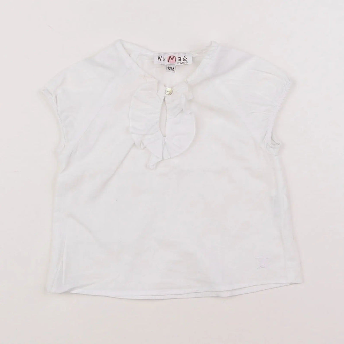 Numae - blouse bleu - 12 mois