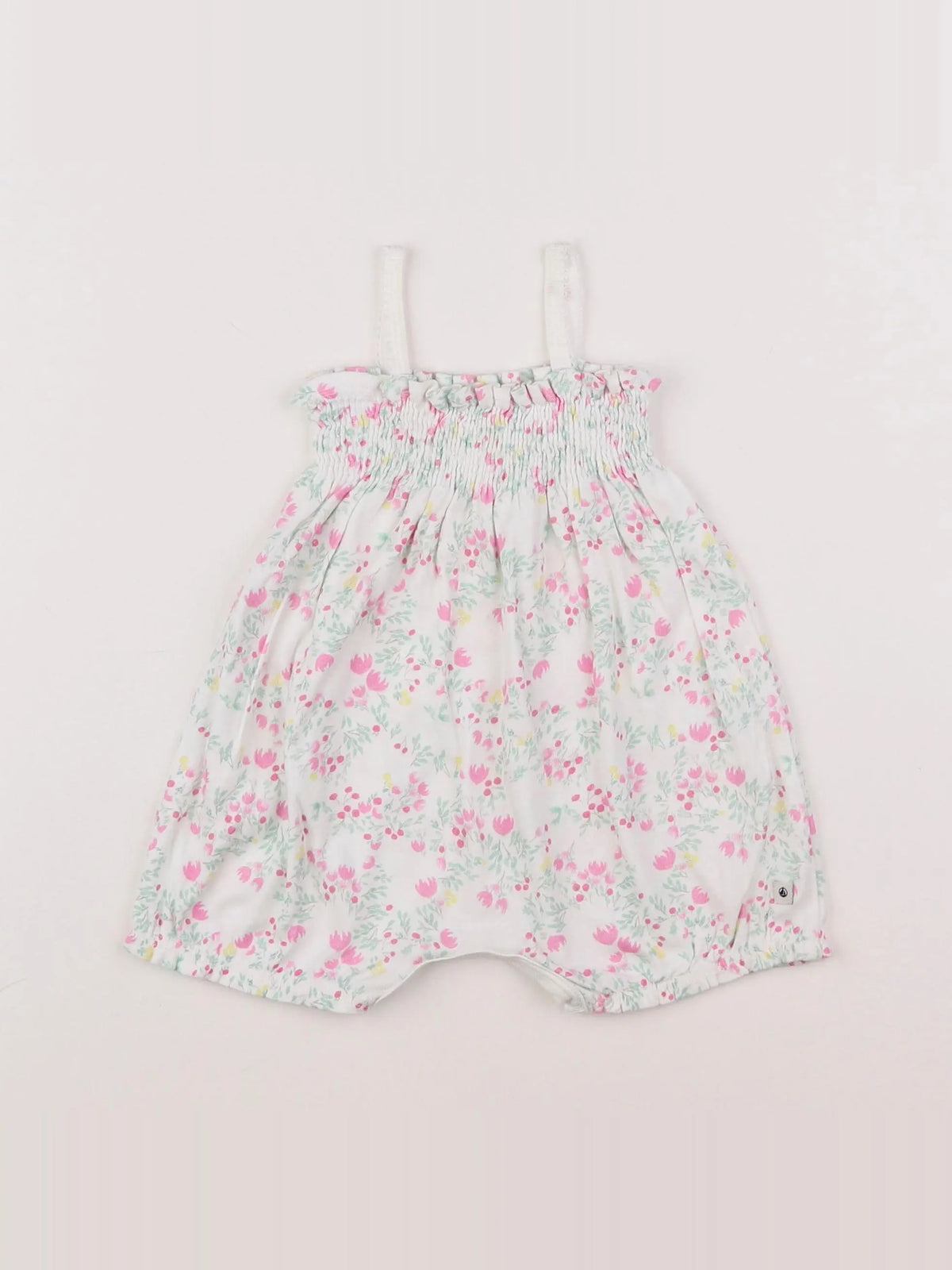 Petit Bateau - combinaison multicolore - 12 mois