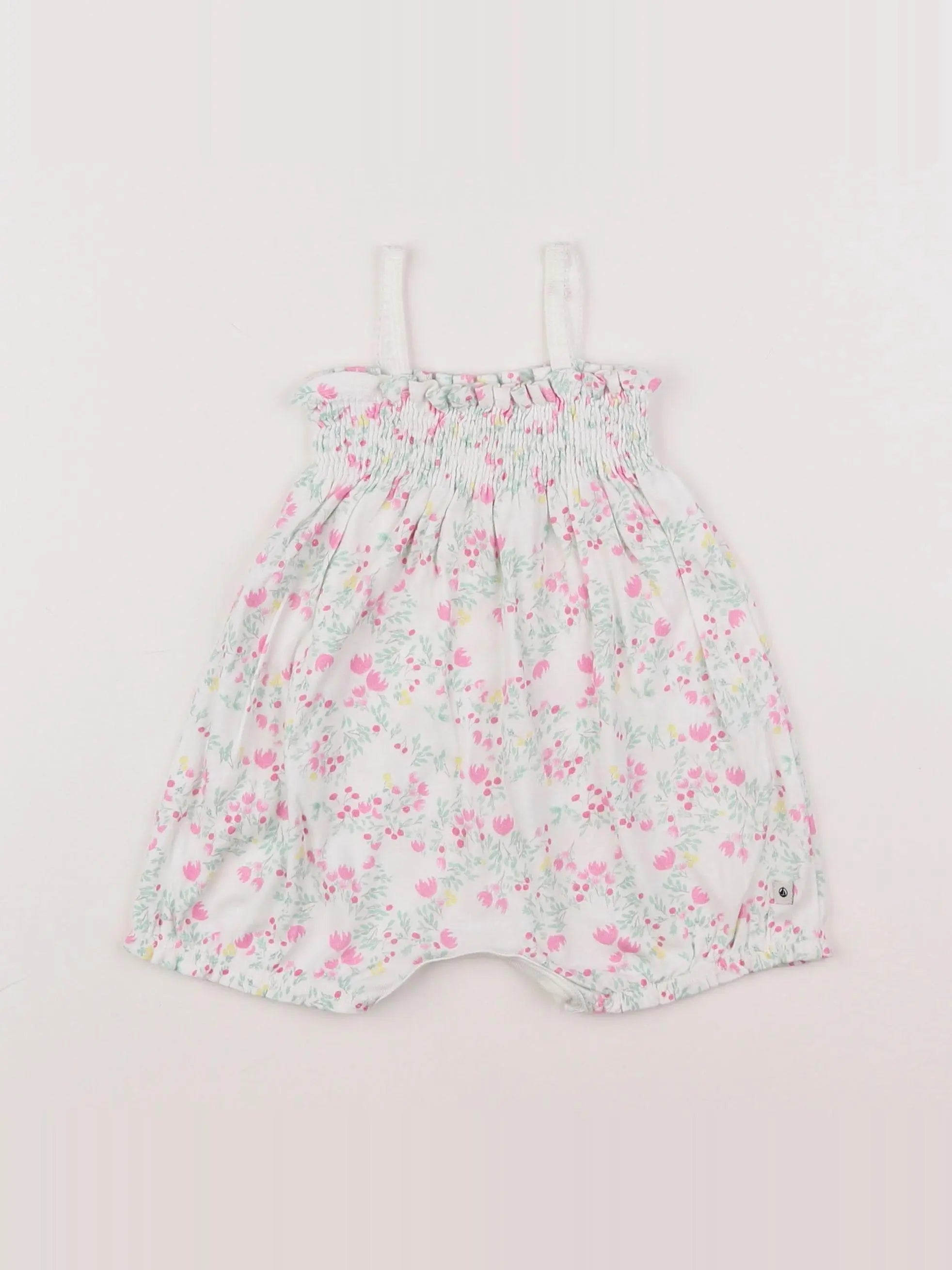 Petit Bateau - combinaison multicolore - 12 mois