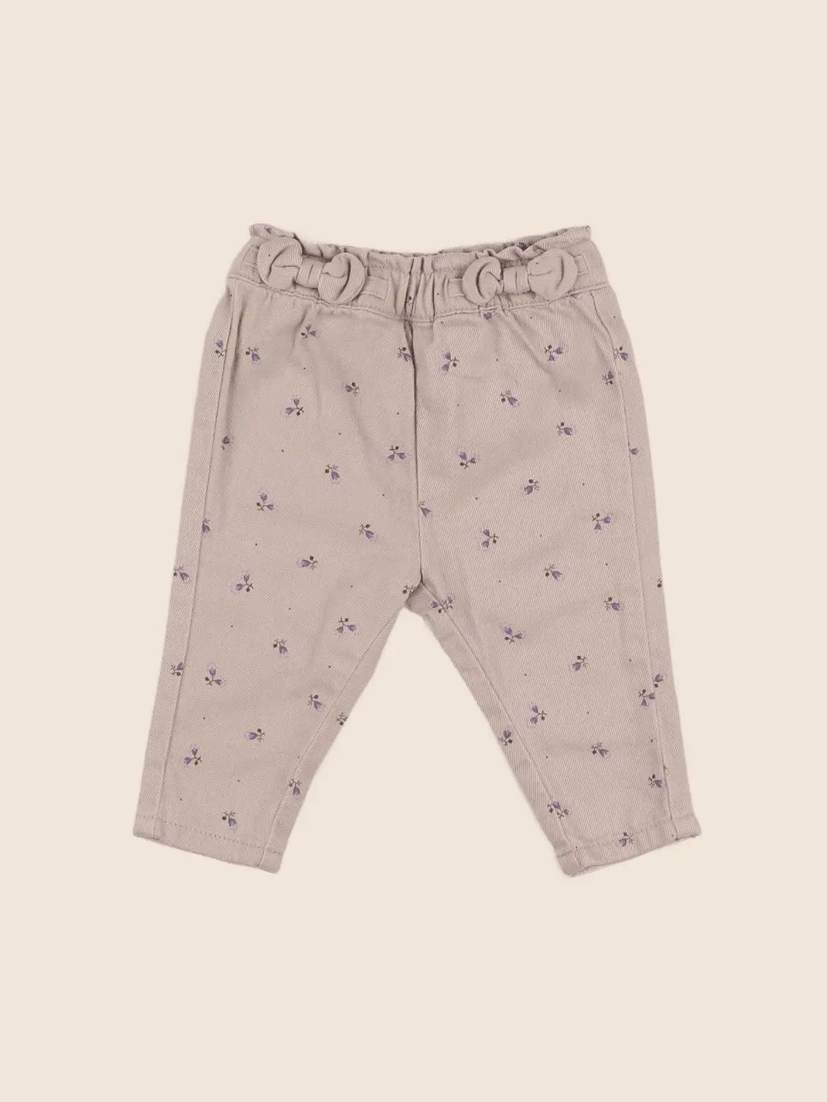 Vertbaudet - jean beige - 6 mois