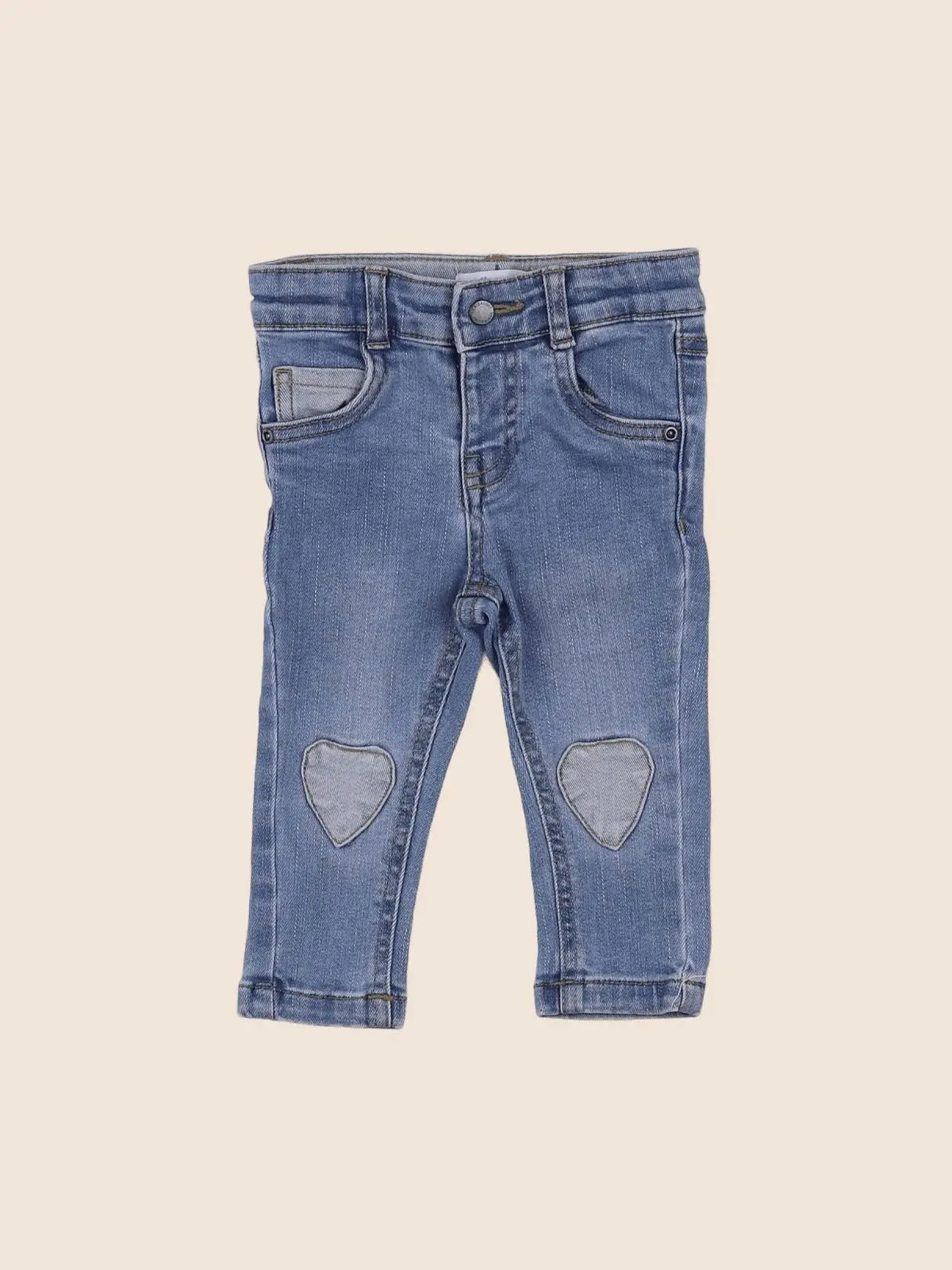 Vertbaudet - jean bleu - 9 mois