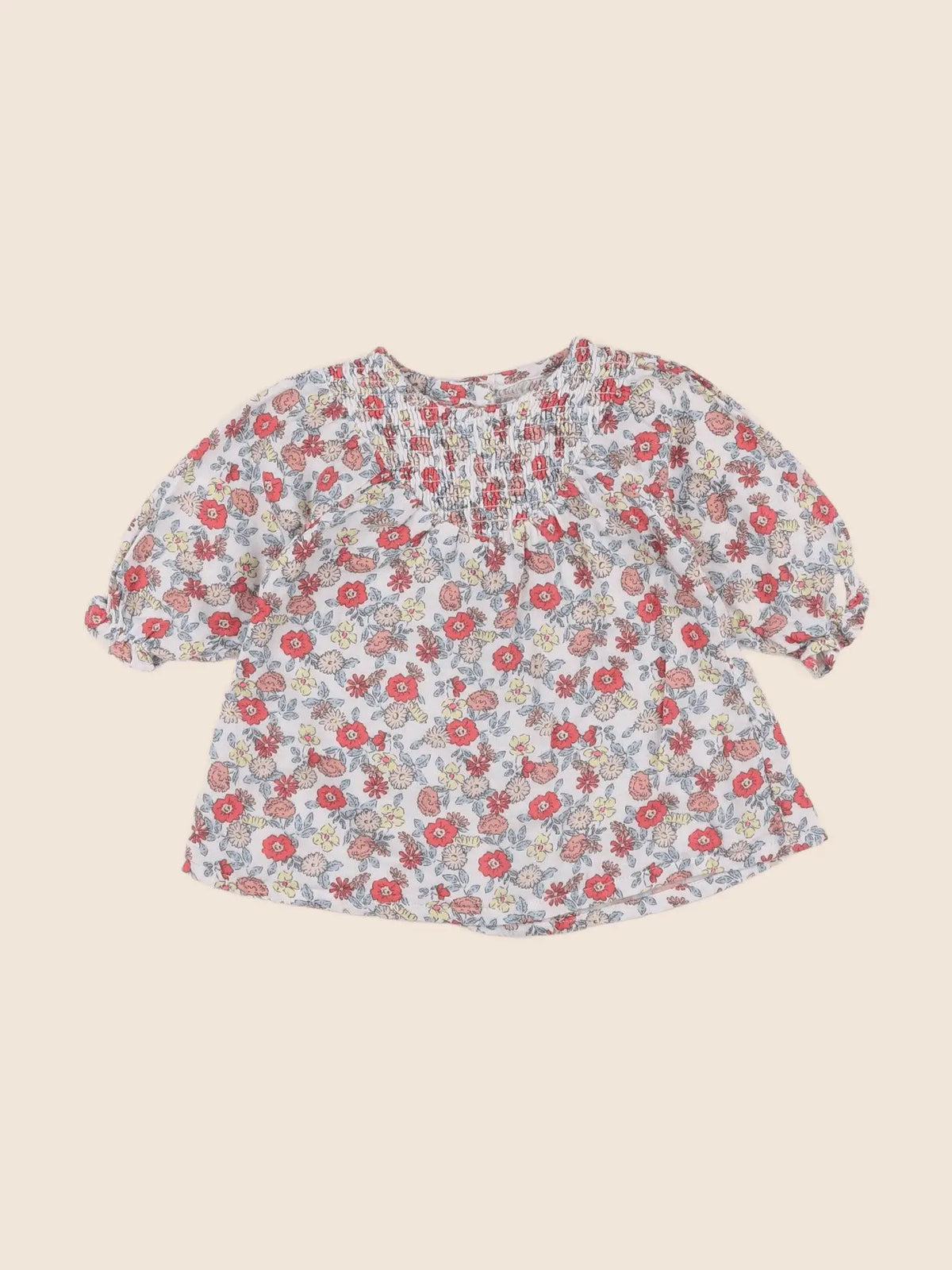 Vertbaudet - robe multicolore - 3 mois