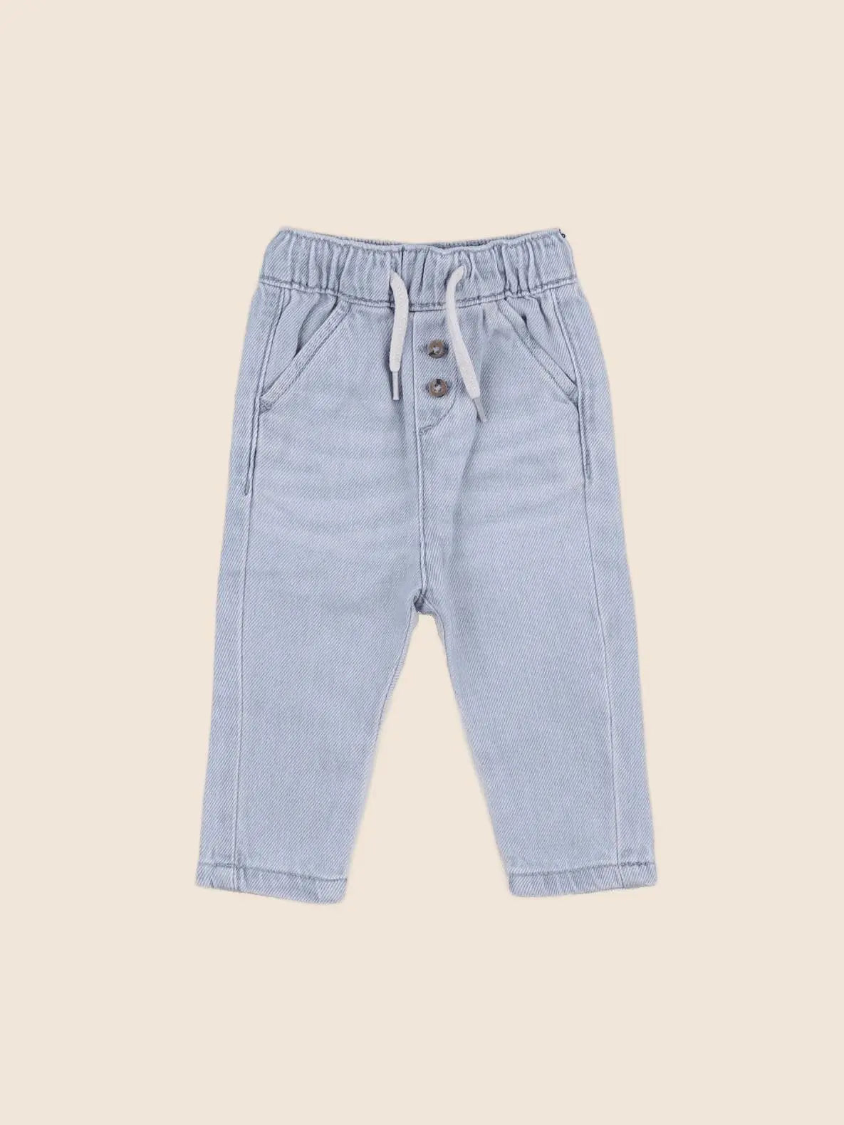 Vertbaudet - pantalon bleu - 3 mois